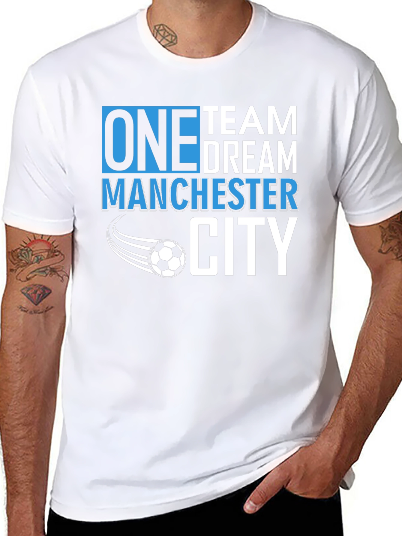 Manchester City Soccer Fan T-Shirt
