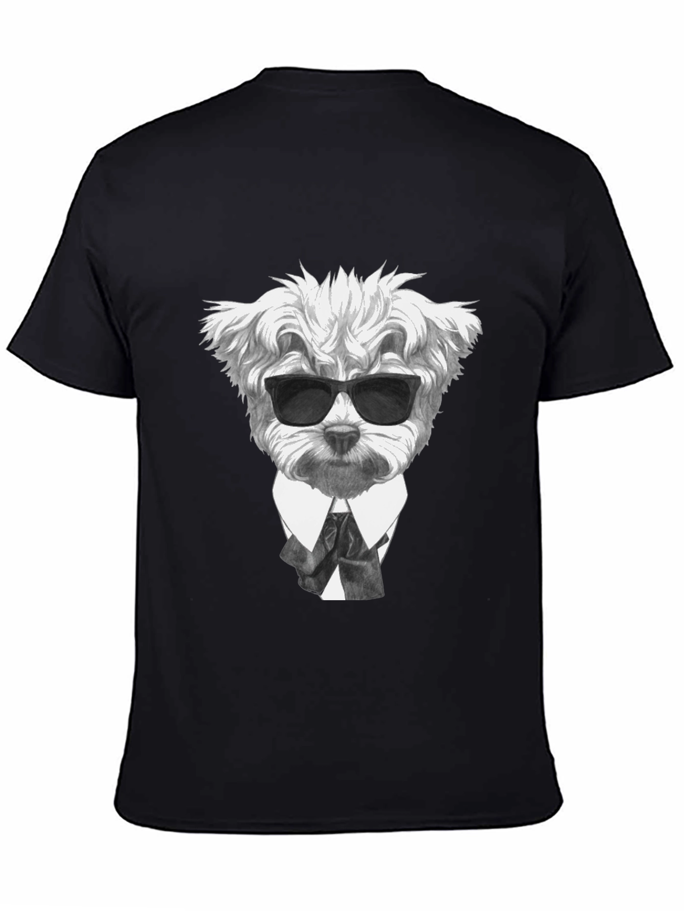 Dog in Suit Graphic Tee - Cool & Stylish