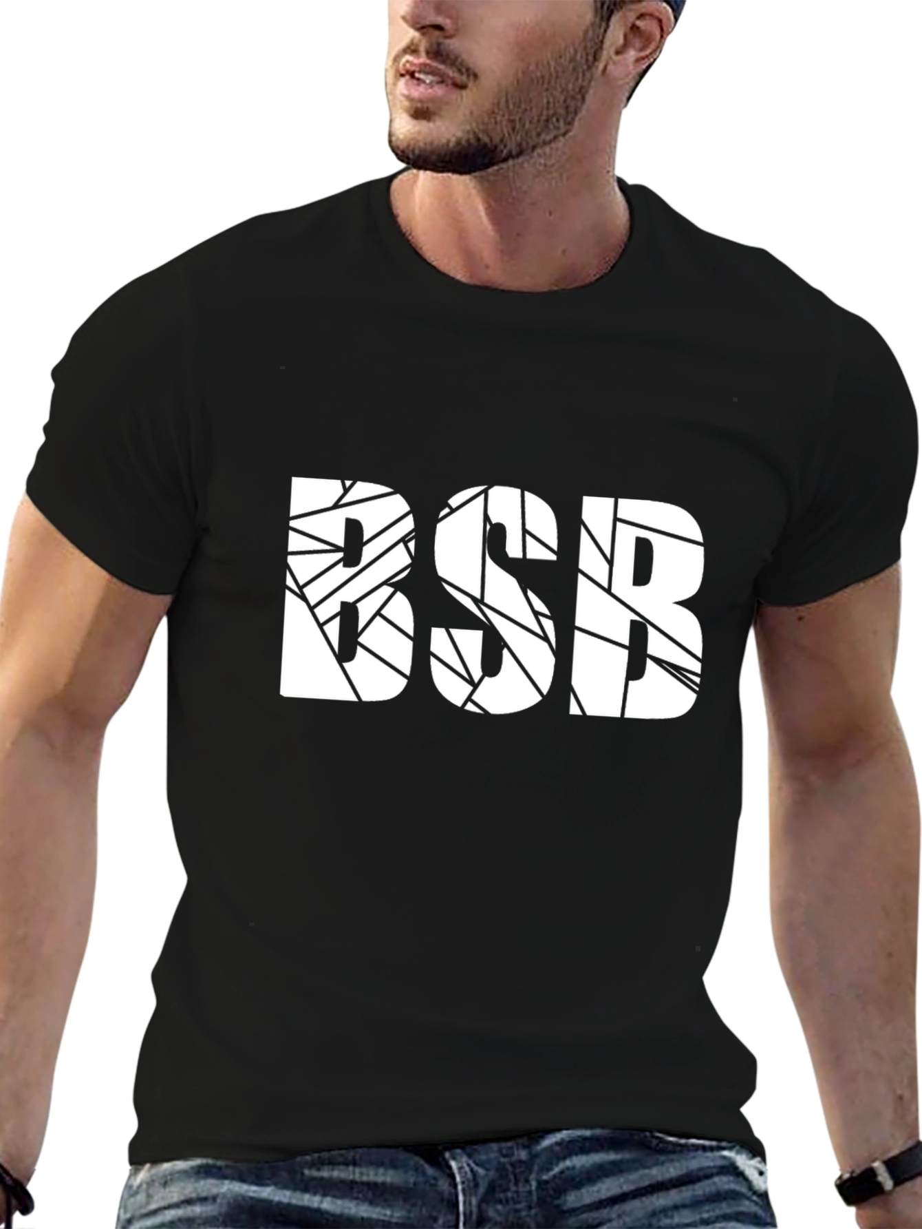 Black BSB Graphic Tee
