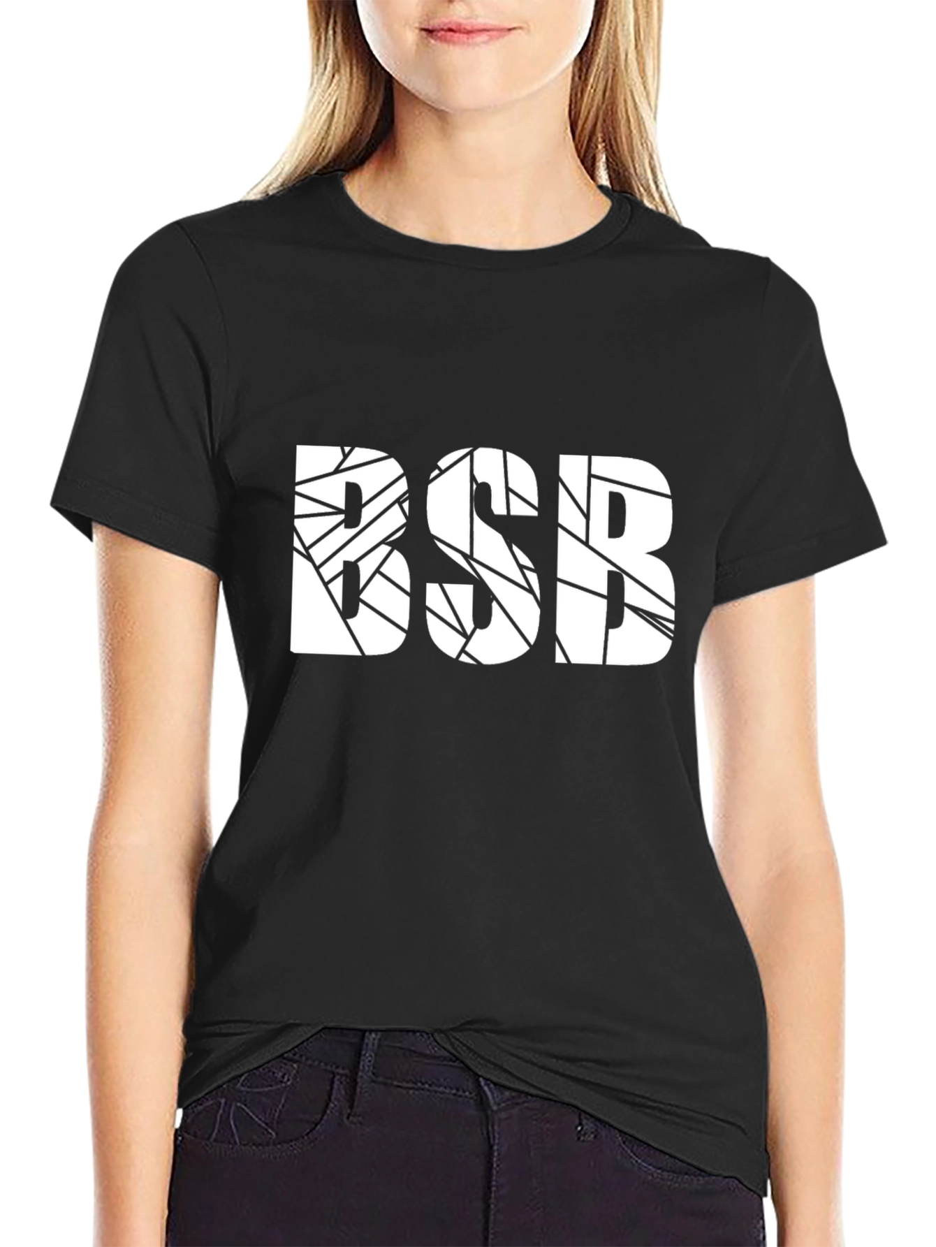 Black BSB Graphic Tee