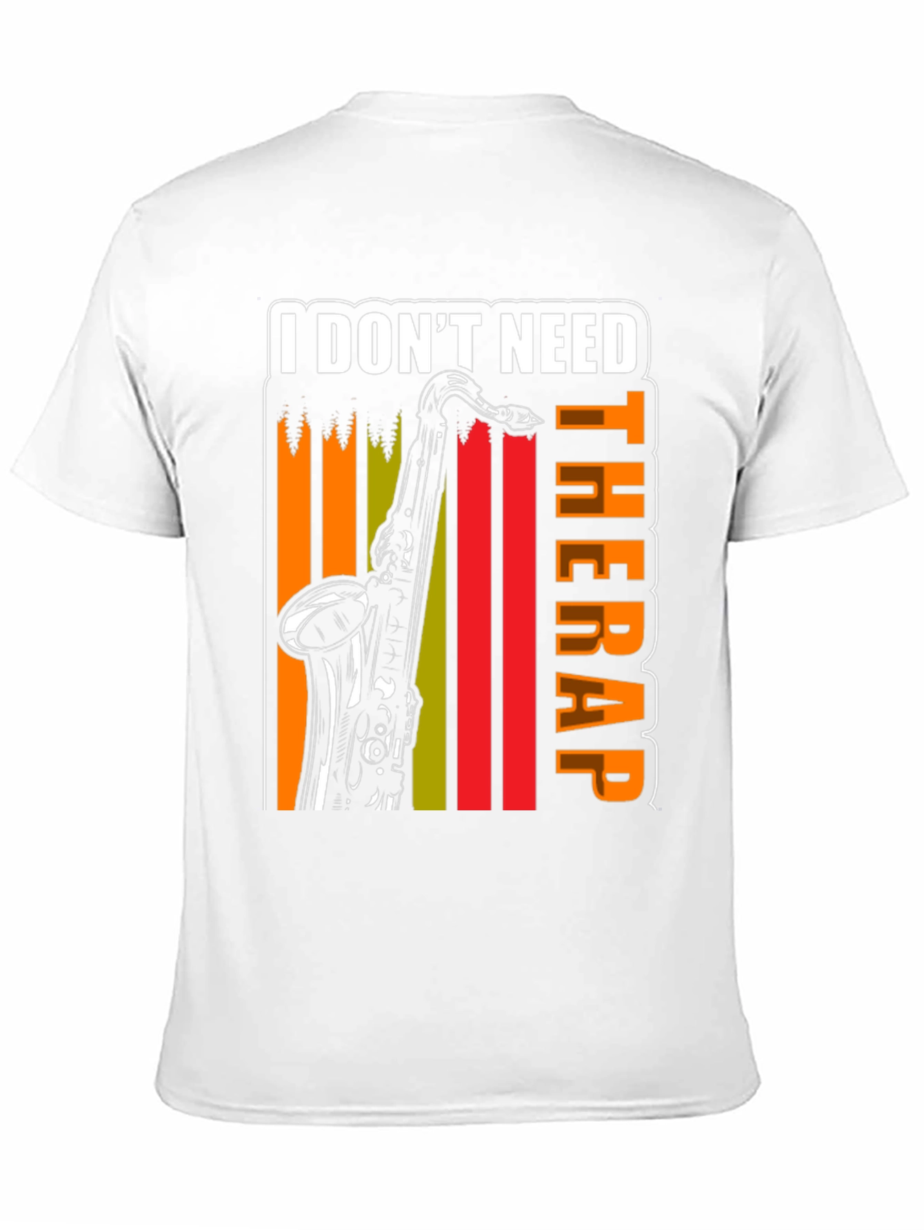 Saxophone Therapy T-Shirt - Music Lover Gift