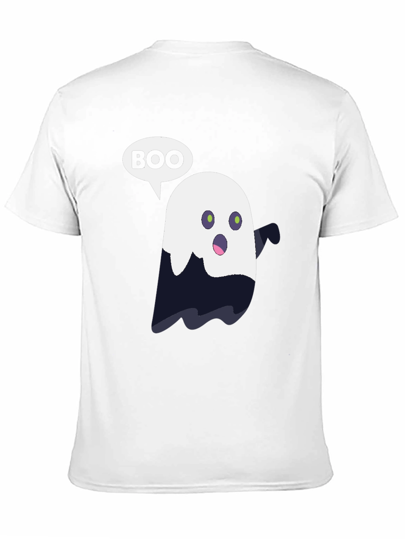 Boo Ghost Graphic T-Shirt - Halloween Spooky Season Tee
