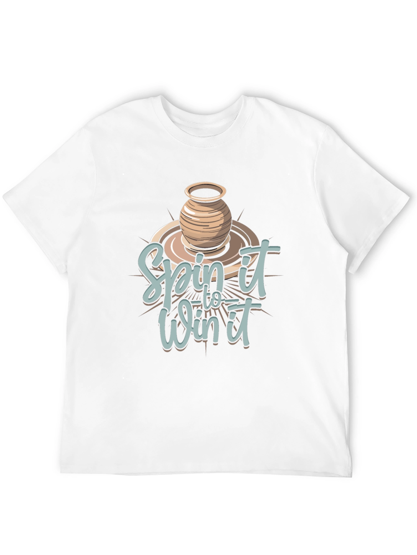 Spin It to Win It Pottery T-Shirt