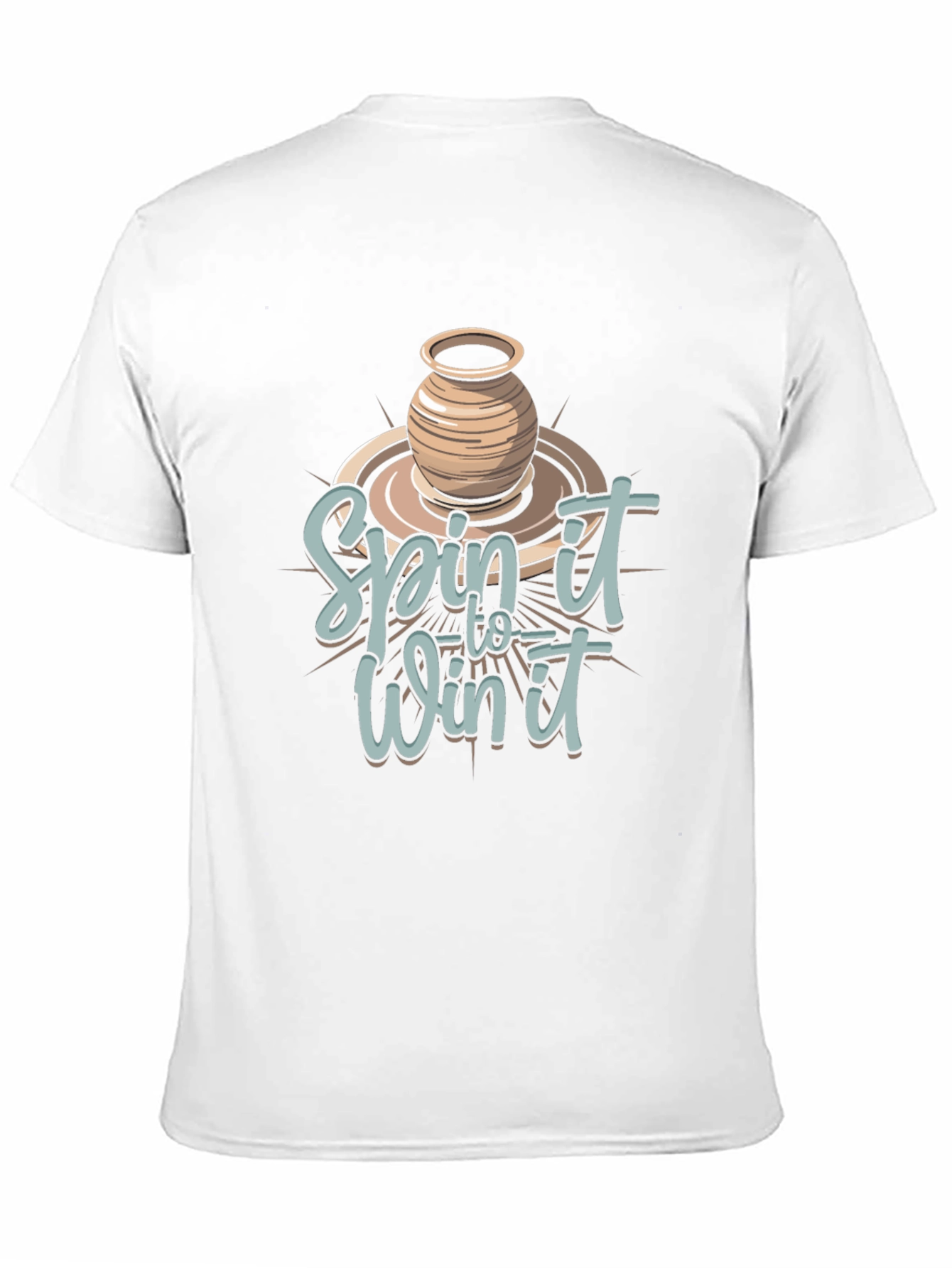 Spin It to Win It Pottery T-Shirt