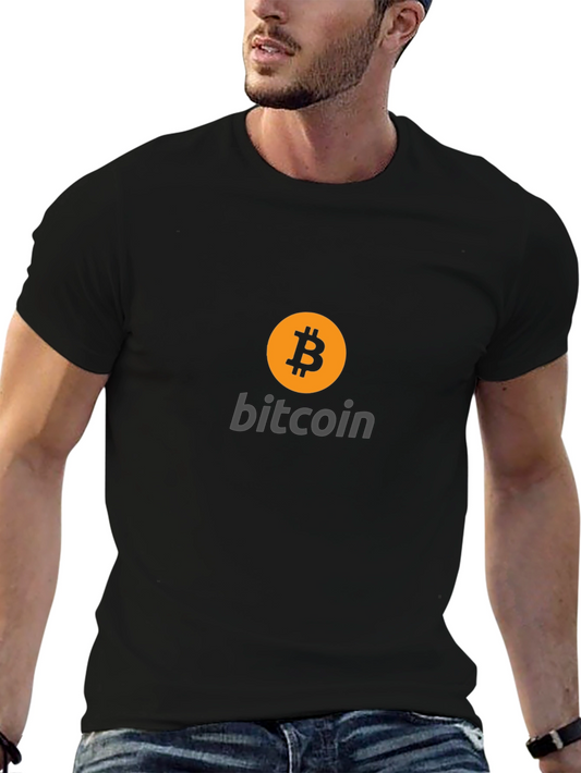 Bitcoin Black Tee - Crypto Currency T-Shirt