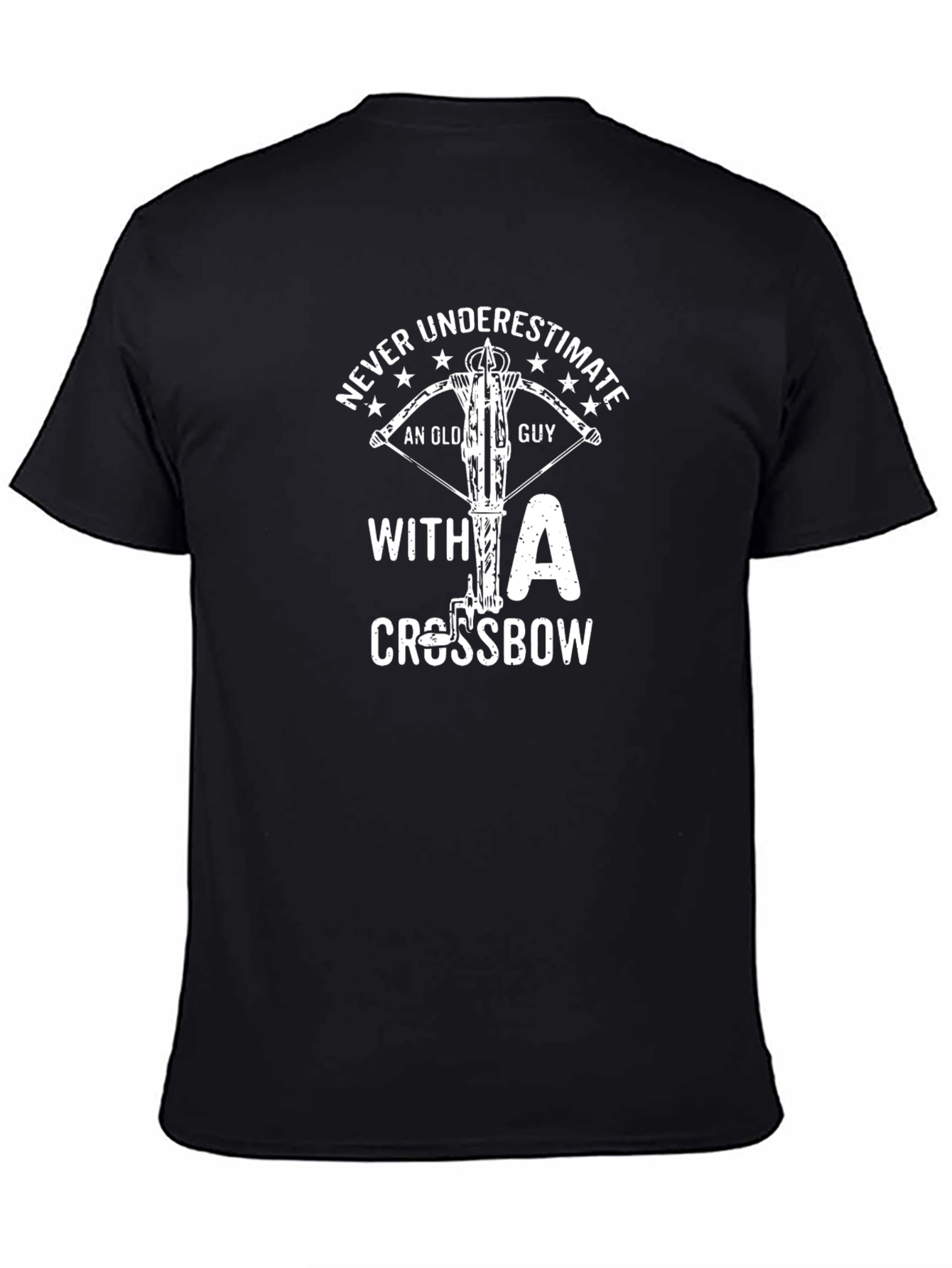 Old Guy Crossbow Graphic Tee