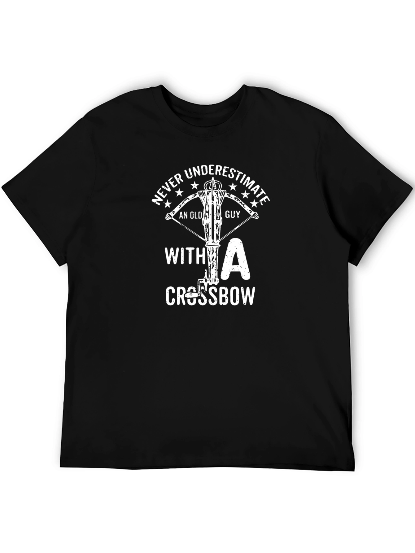 Old Guy Crossbow Graphic Tee