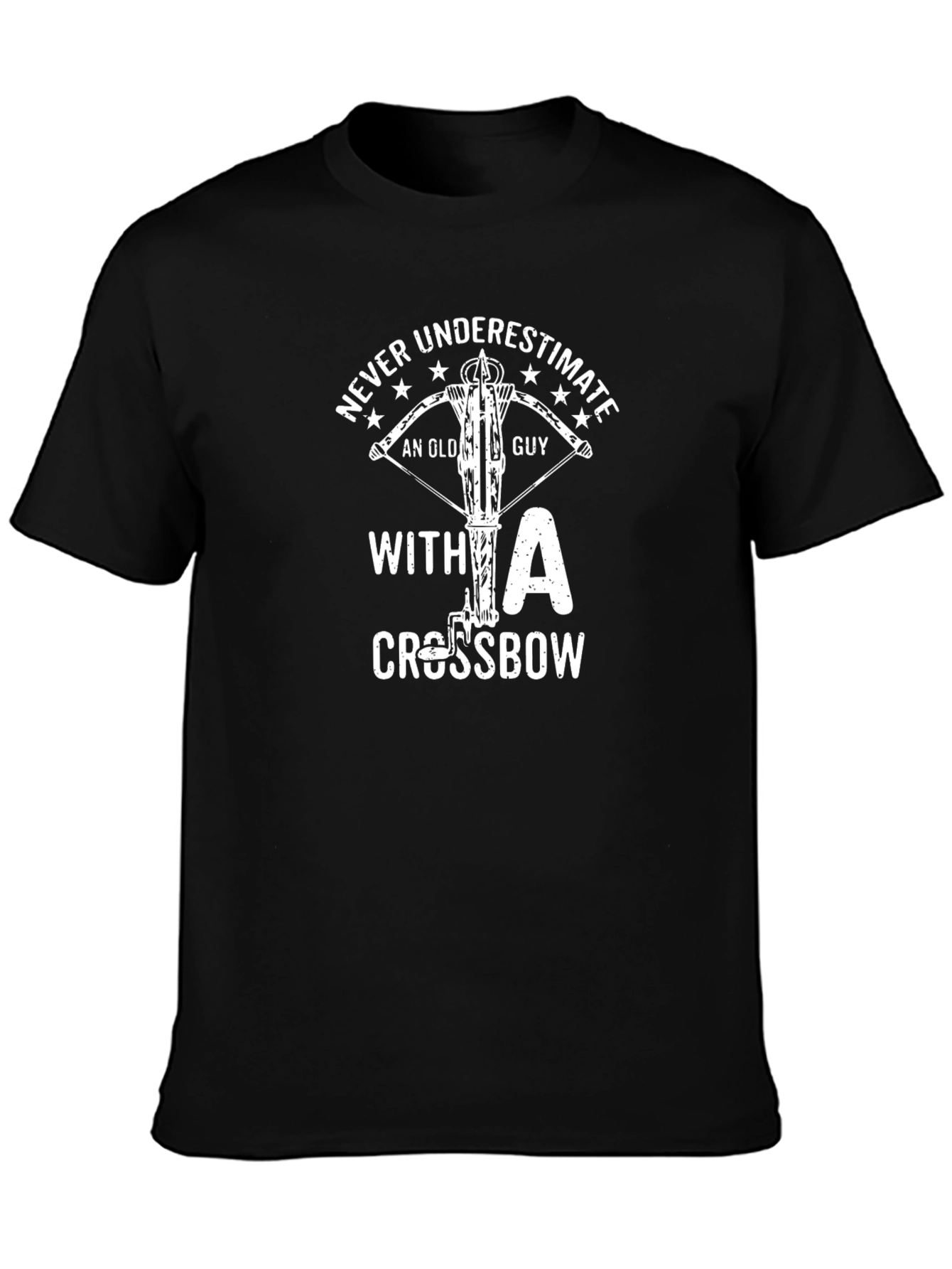 Old Guy Crossbow Graphic Tee