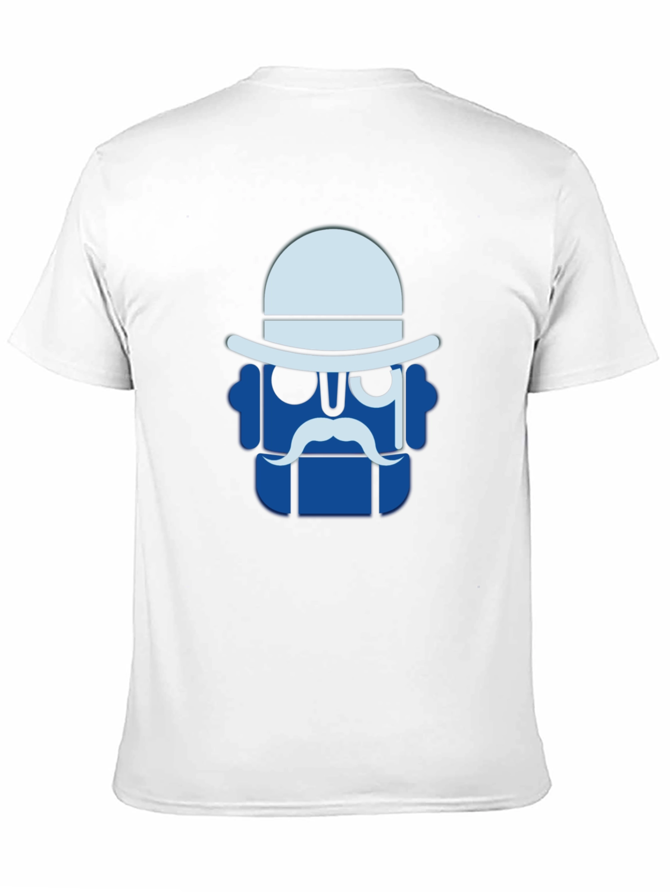 Dapper Robot Graphic Tee - Black Cotton T-Shirt