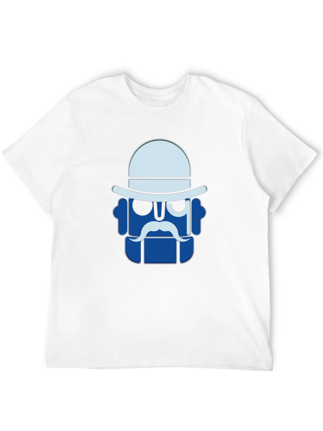 Dapper Robot Graphic Tee - Black Cotton T-Shirt