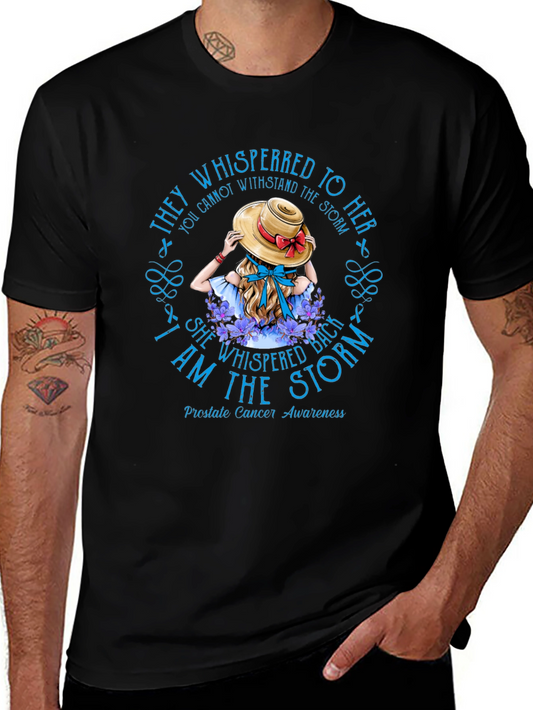 I Am The Storm T-Shirt Prostate Cancer Awareness