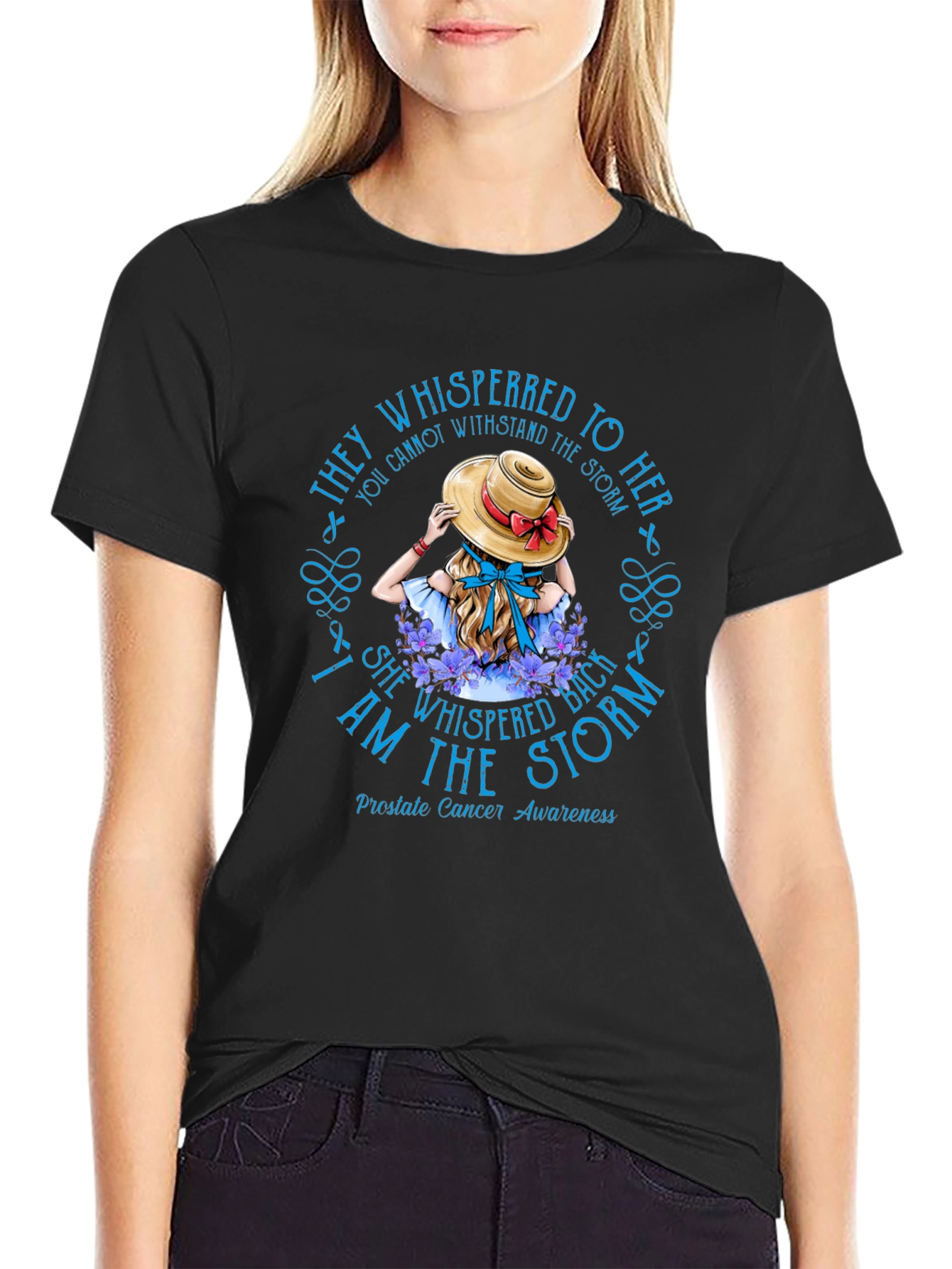 I Am The Storm T-Shirt Prostate Cancer Awareness