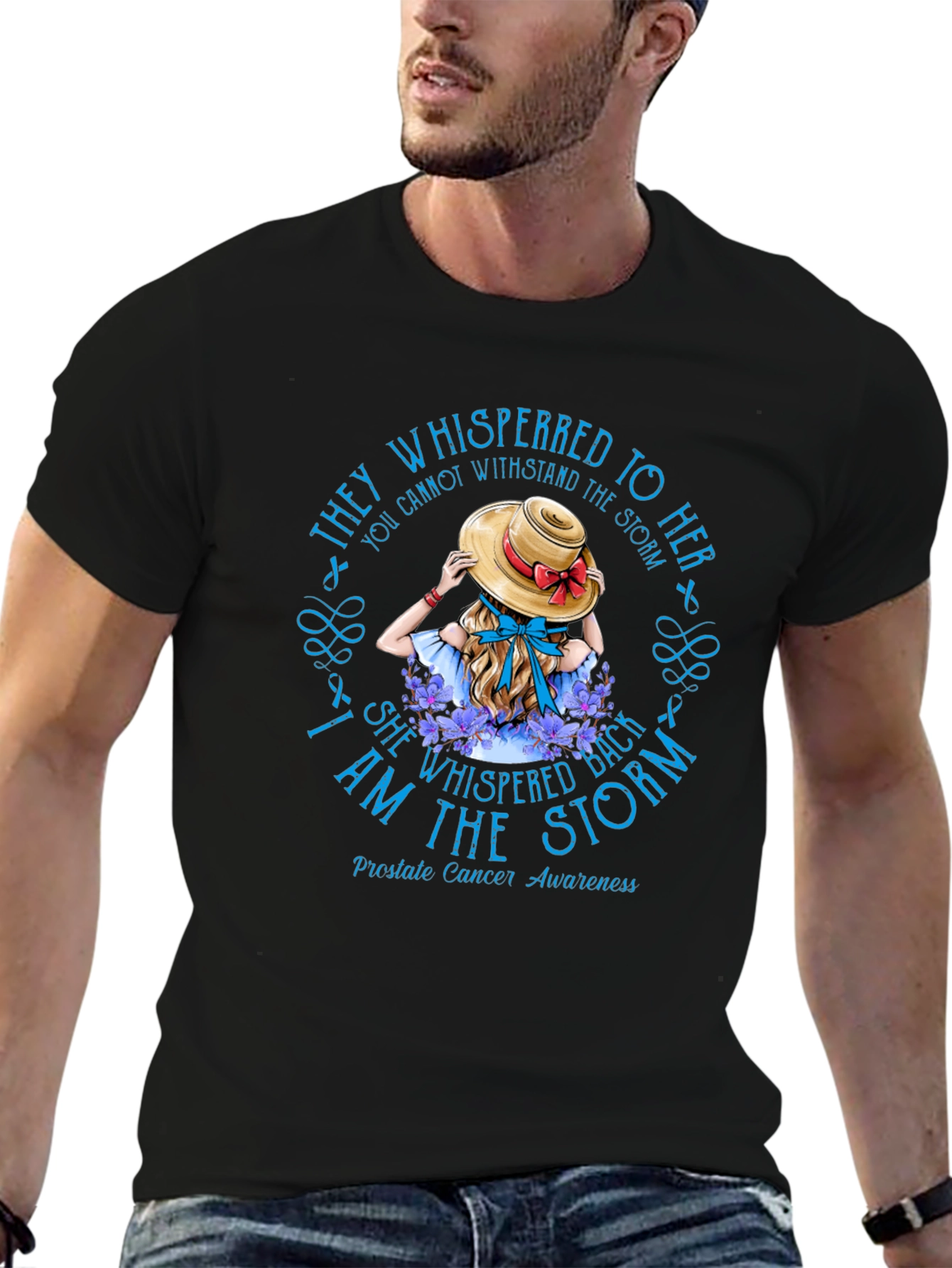 I Am The Storm T-Shirt Prostate Cancer Awareness