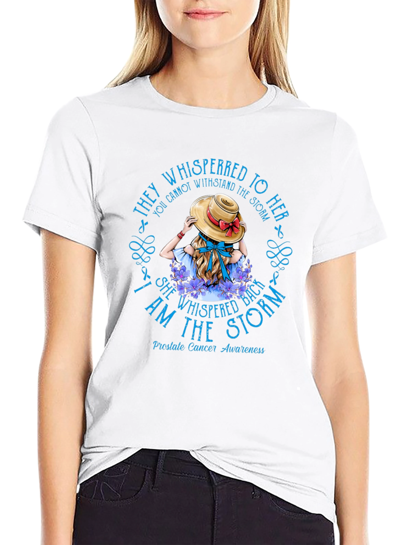 I Am The Storm T-Shirt Prostate Cancer Awareness