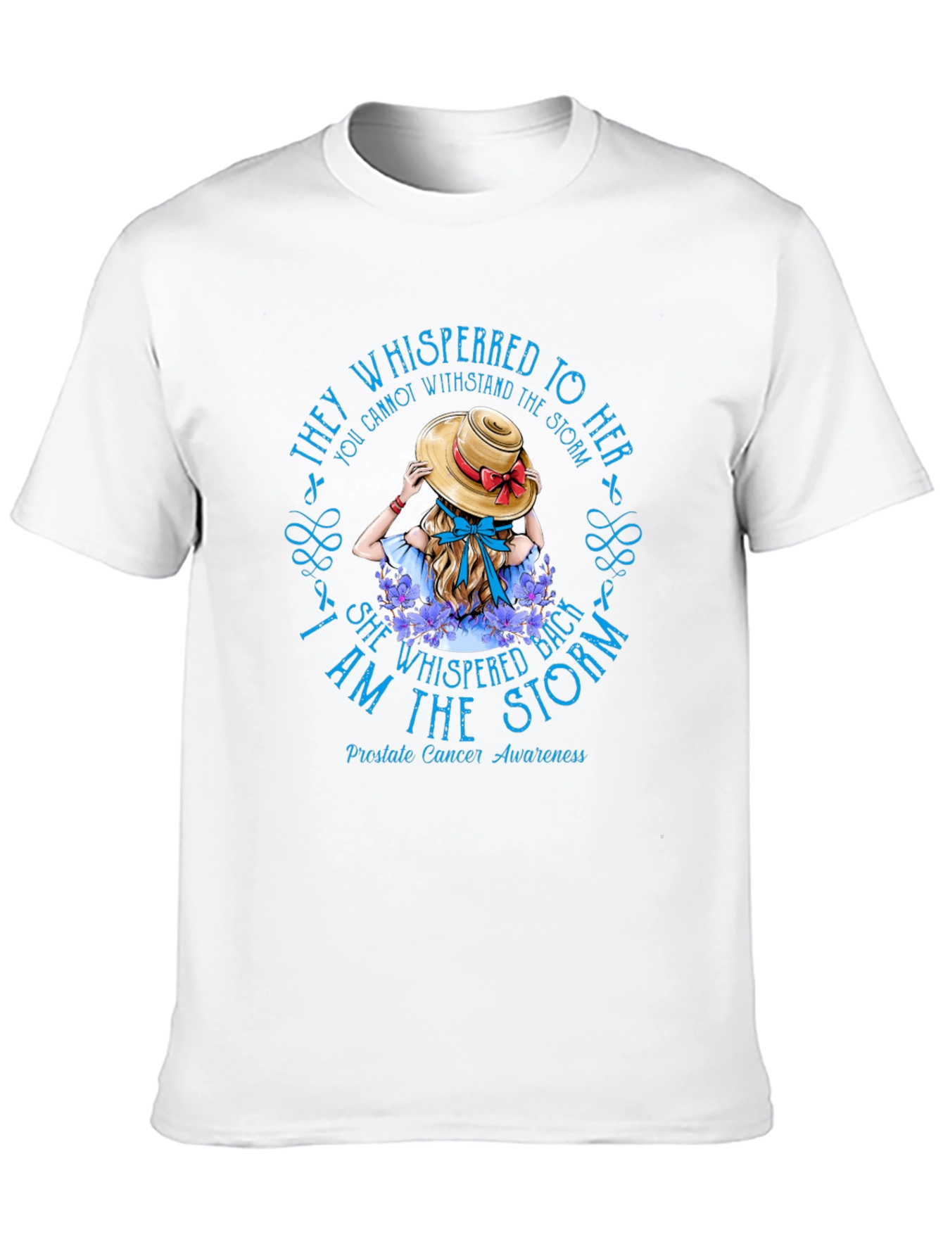 I Am The Storm T-Shirt Prostate Cancer Awareness