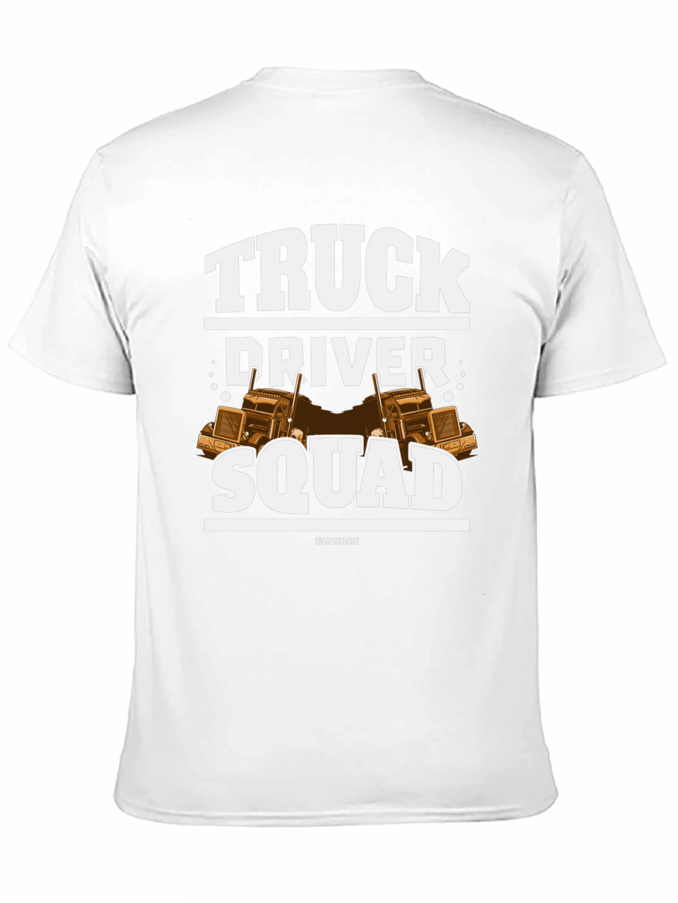 Truck Driver Squad Graphic Tee - Black