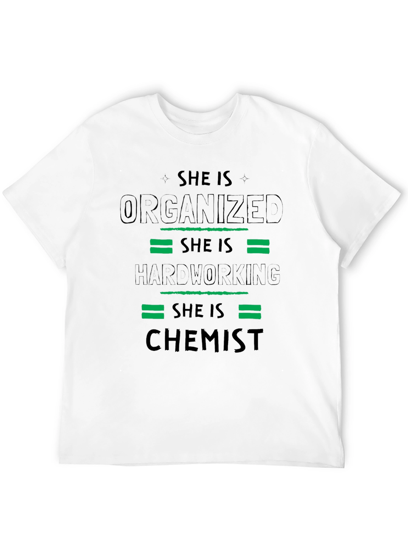 She Is Chemist Graphic Tee