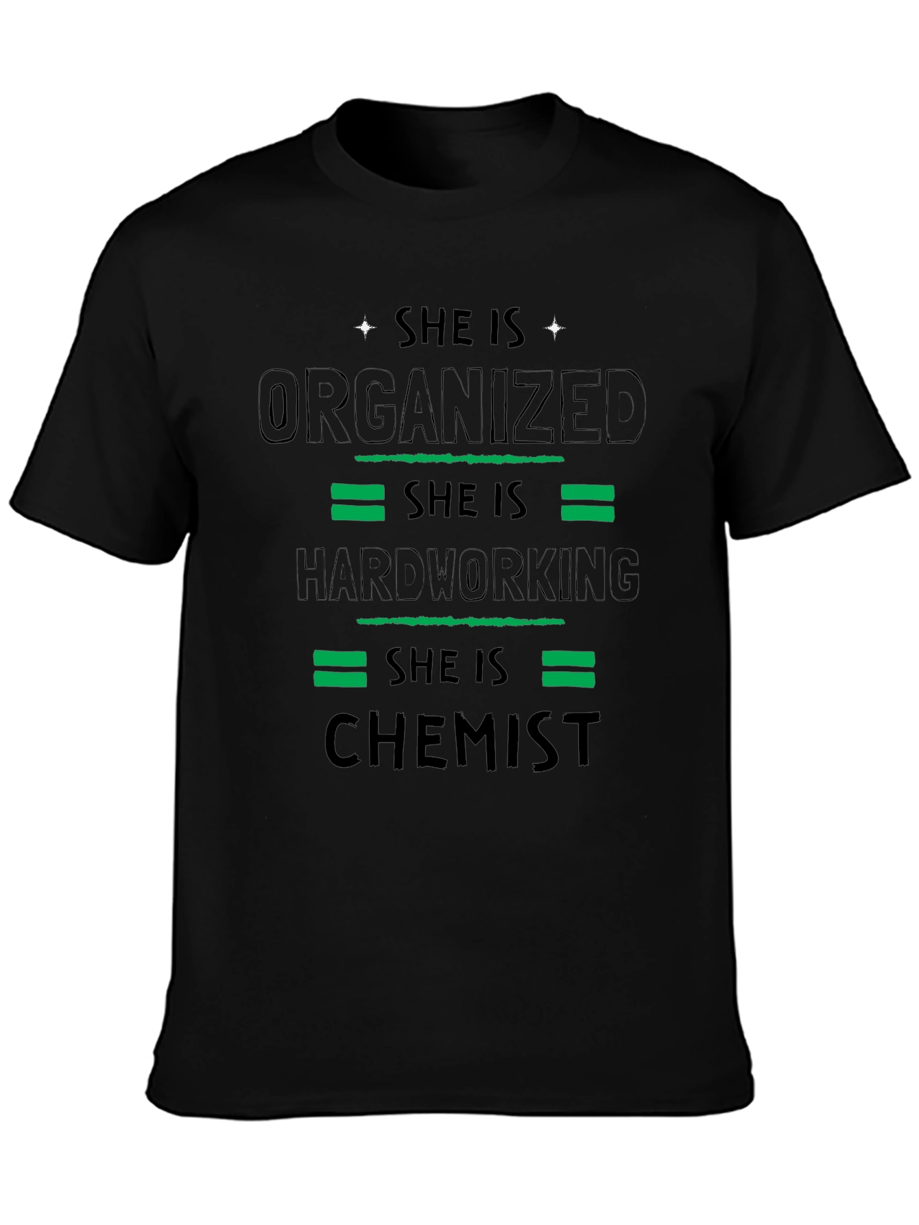 She Is Chemist Graphic Tee