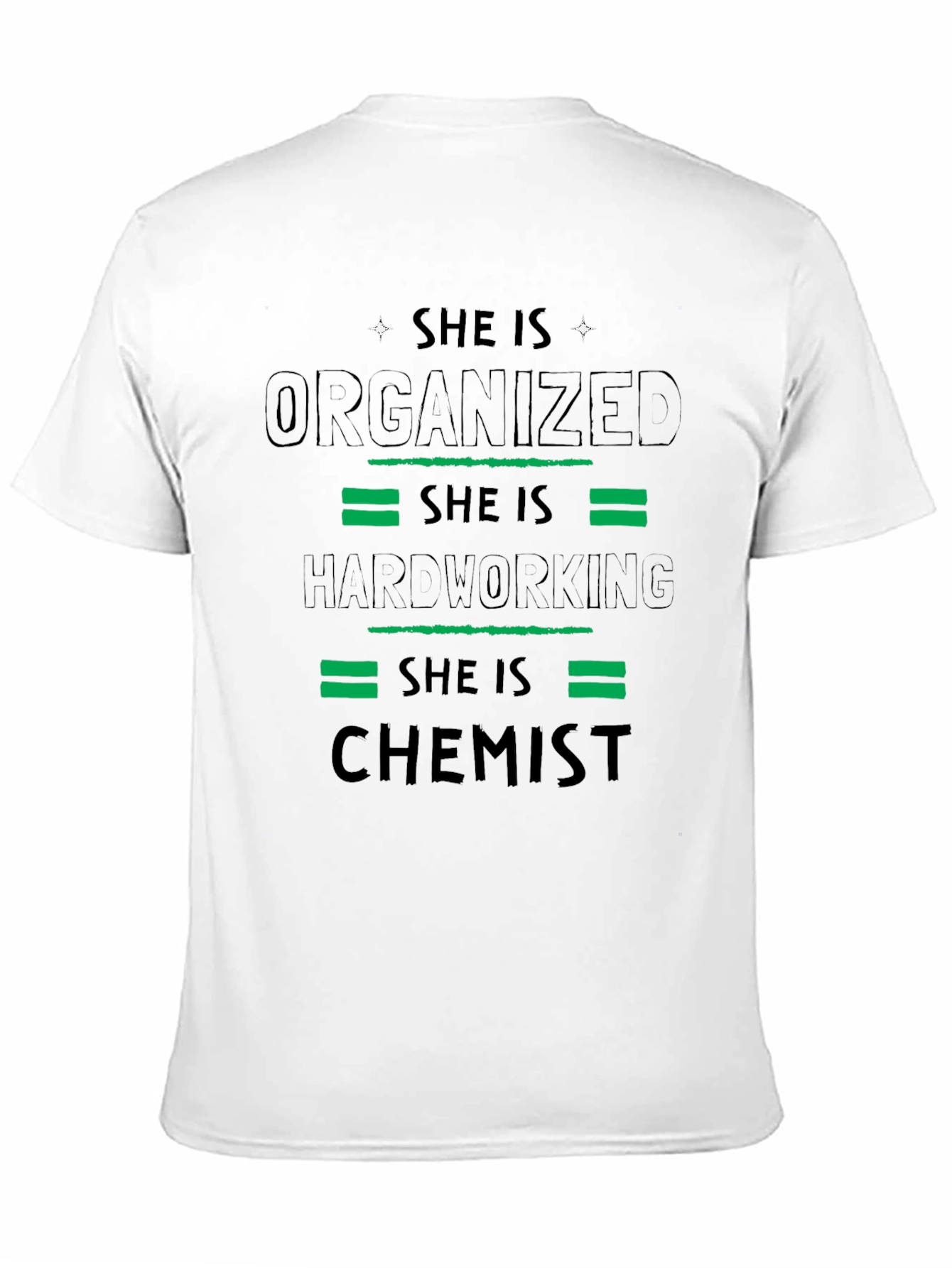 She Is Chemist Graphic Tee