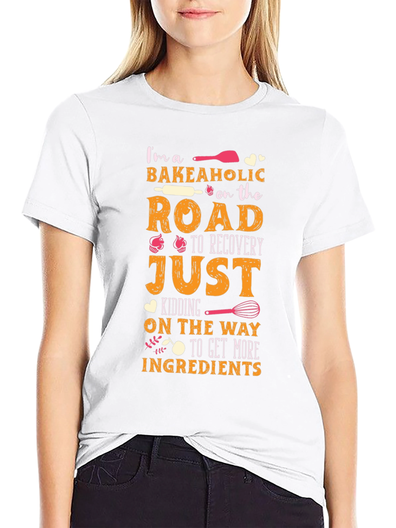 Bakeaholic T-Shirt - Funny Baking Lover Tee