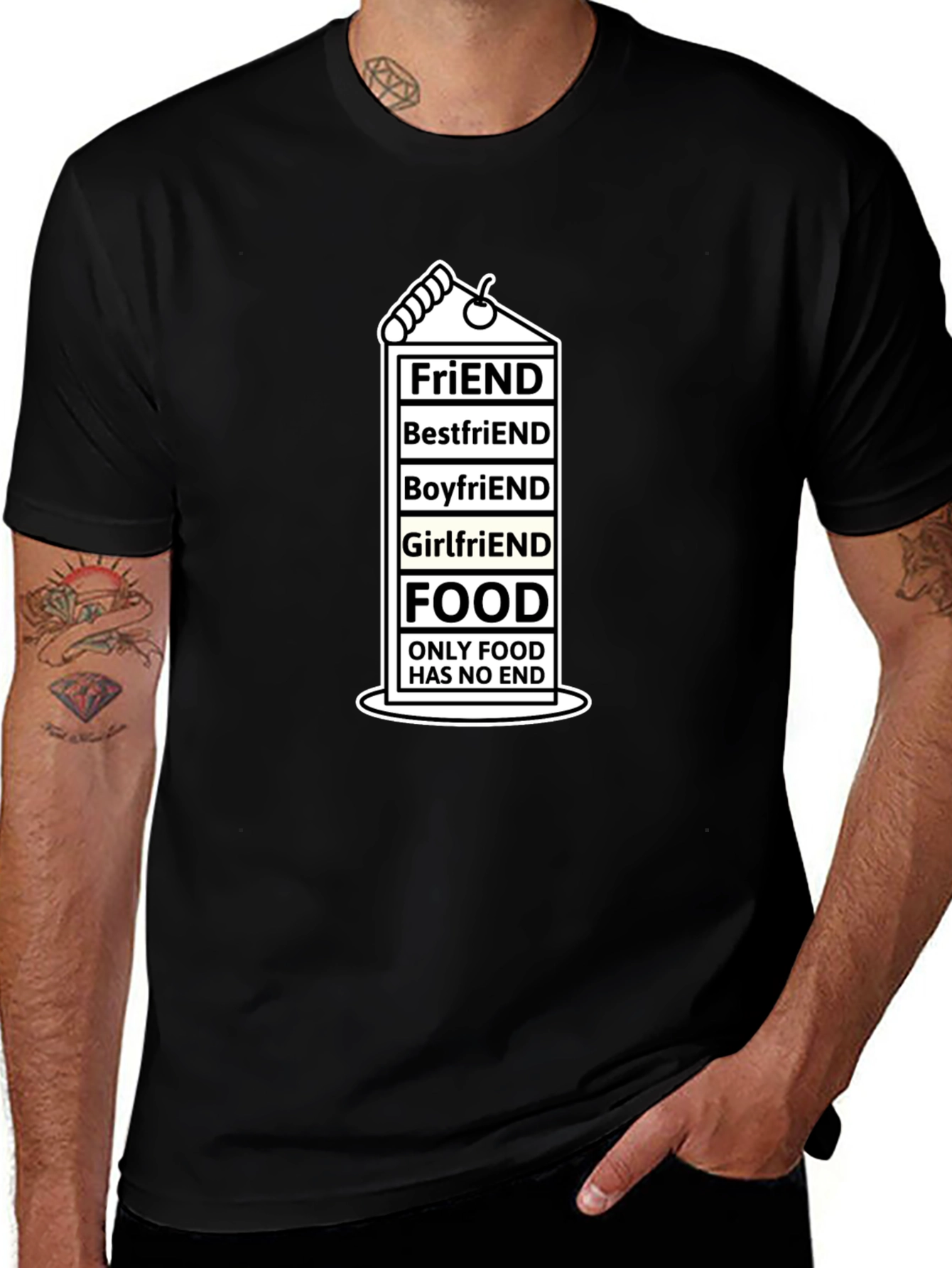 Food is Forever T-Shirt - Humor Tee