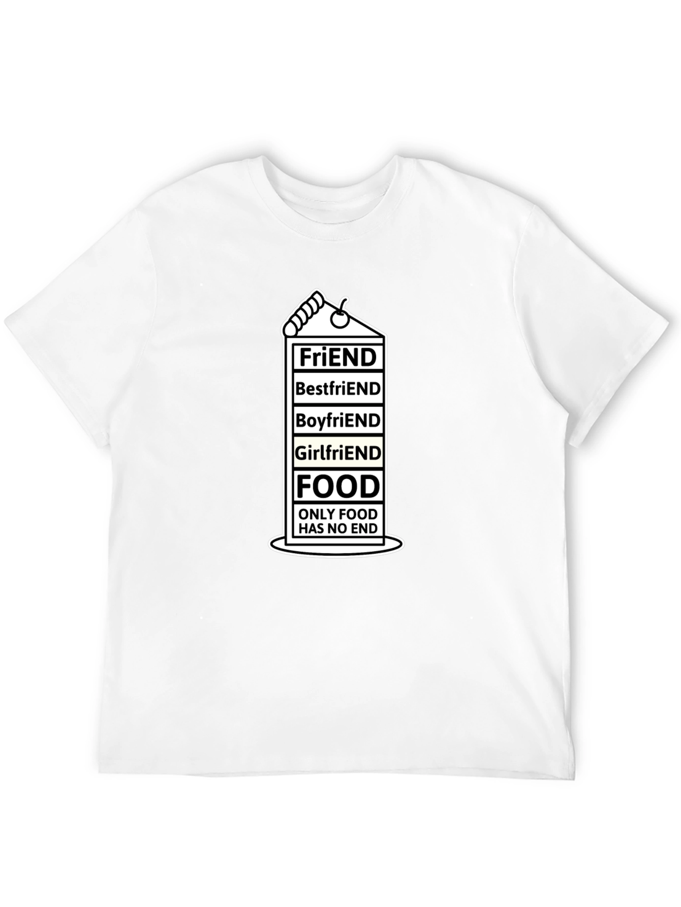 Food is Forever T-Shirt - Humor Tee
