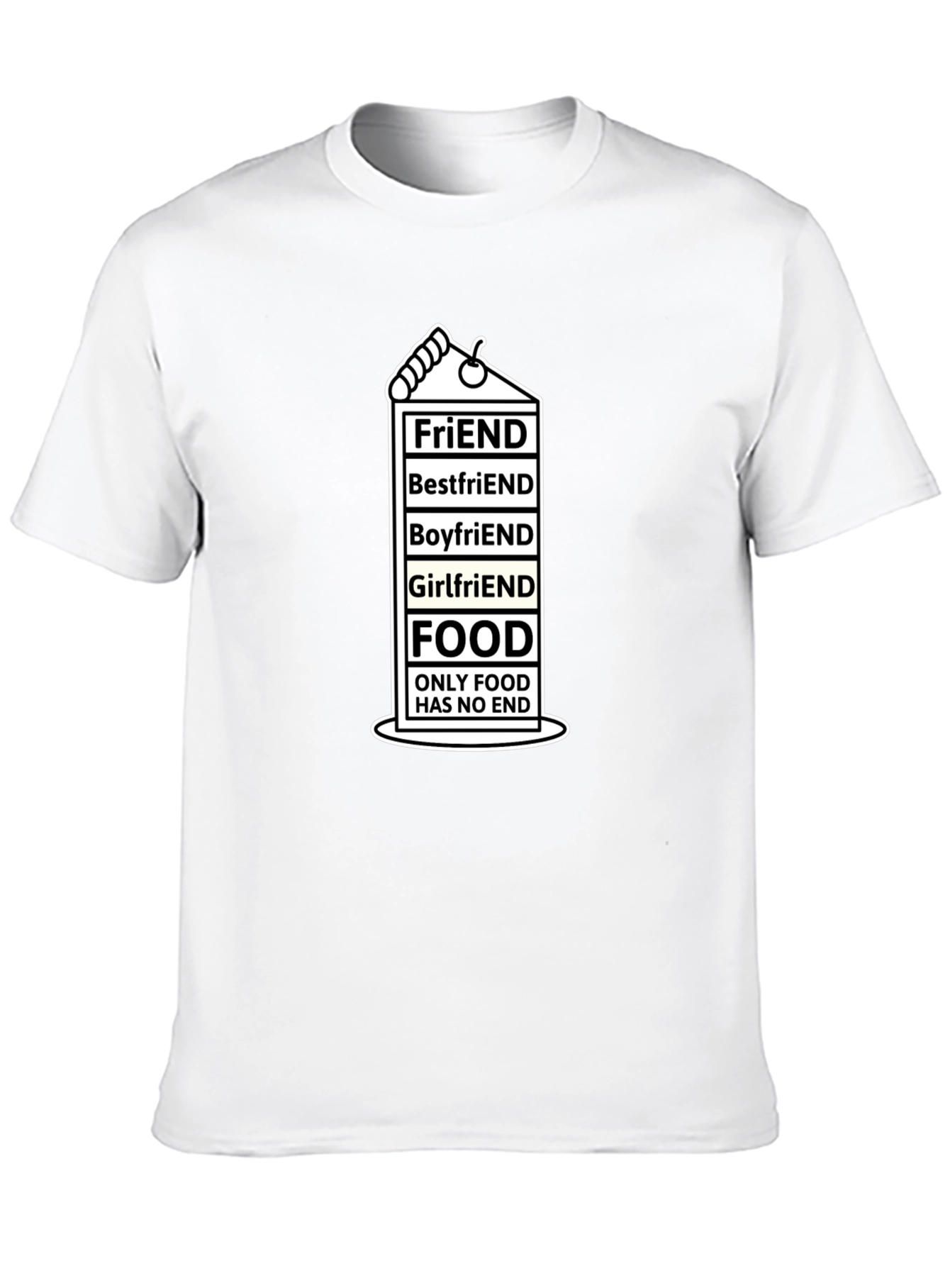 Food is Forever T-Shirt - Humor Tee