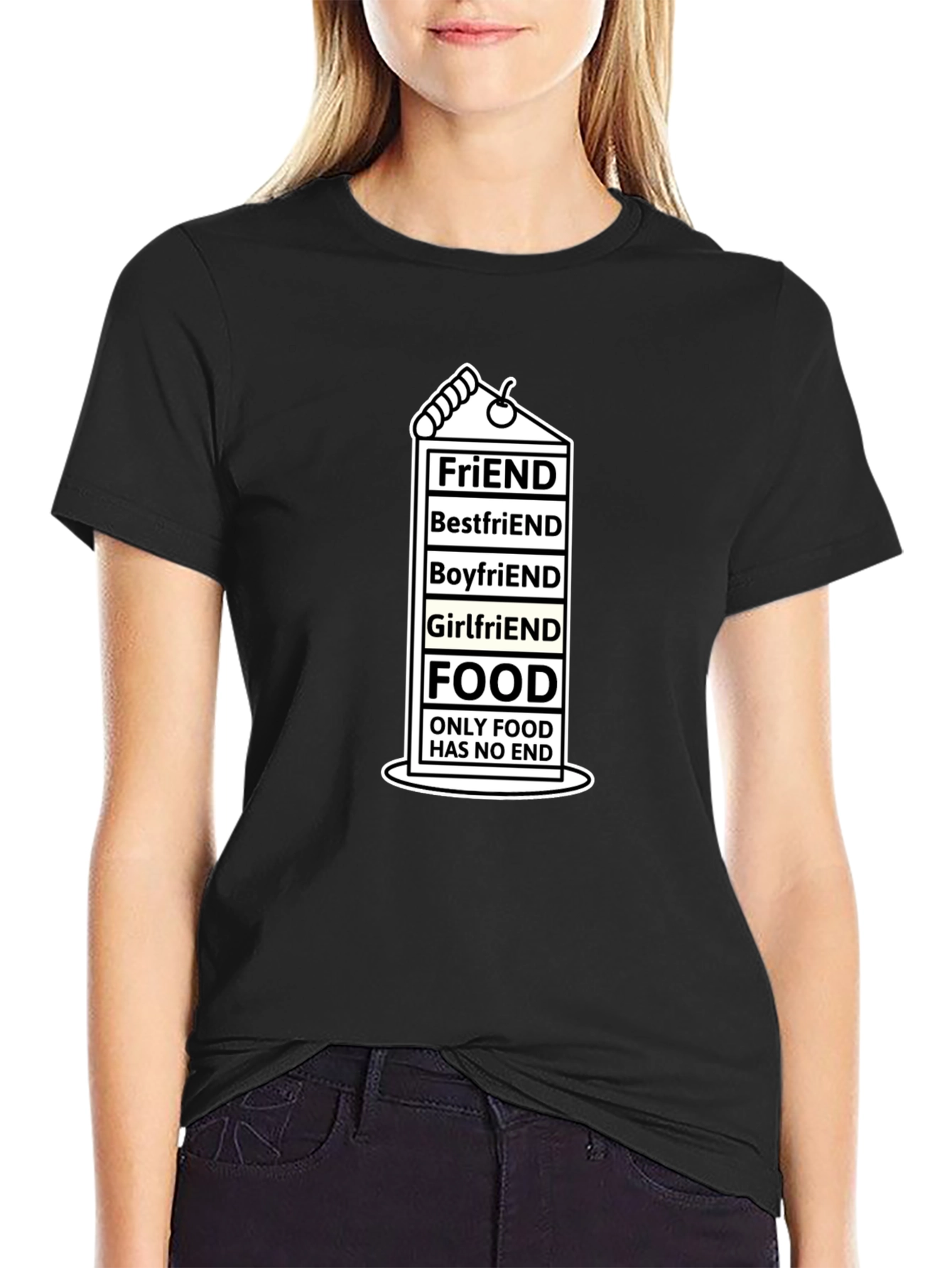 Food is Forever T-Shirt - Humor Tee