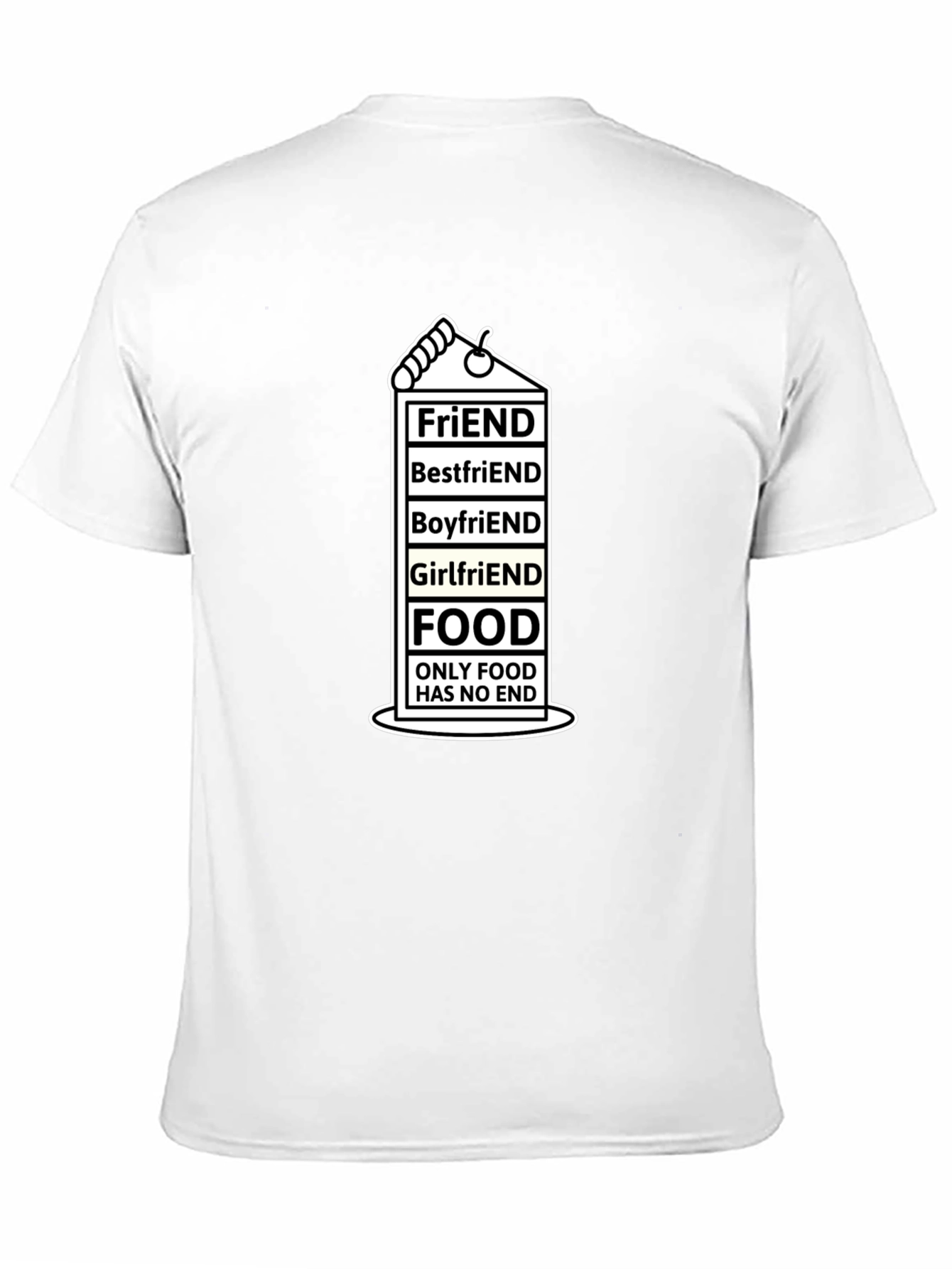 Food is Forever T-Shirt - Humor Tee