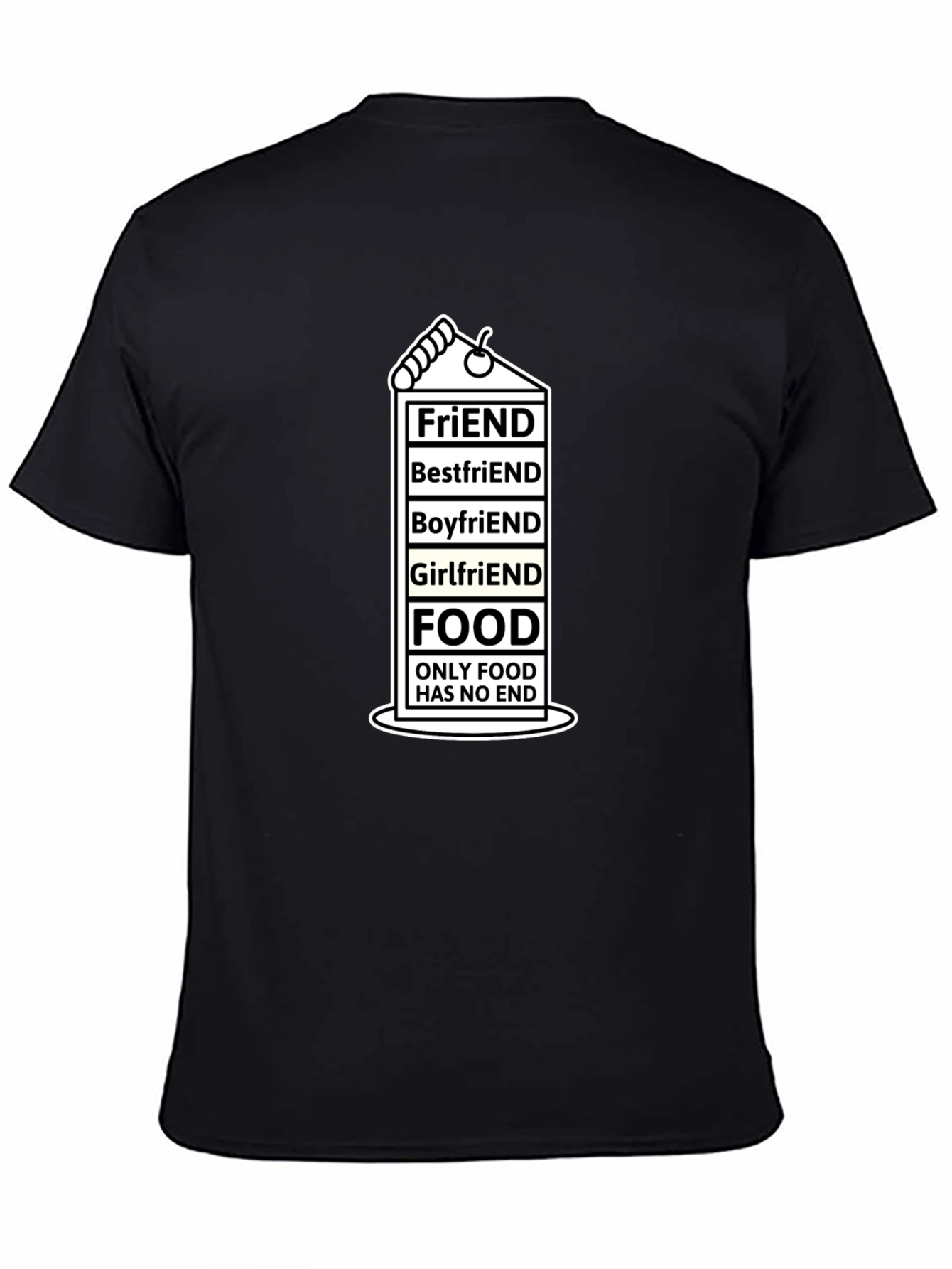 Food is Forever T-Shirt - Humor Tee