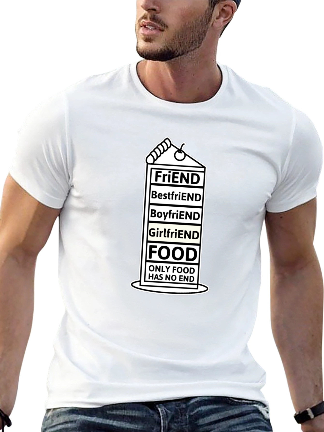Food is Forever T-Shirt - Humor Tee
