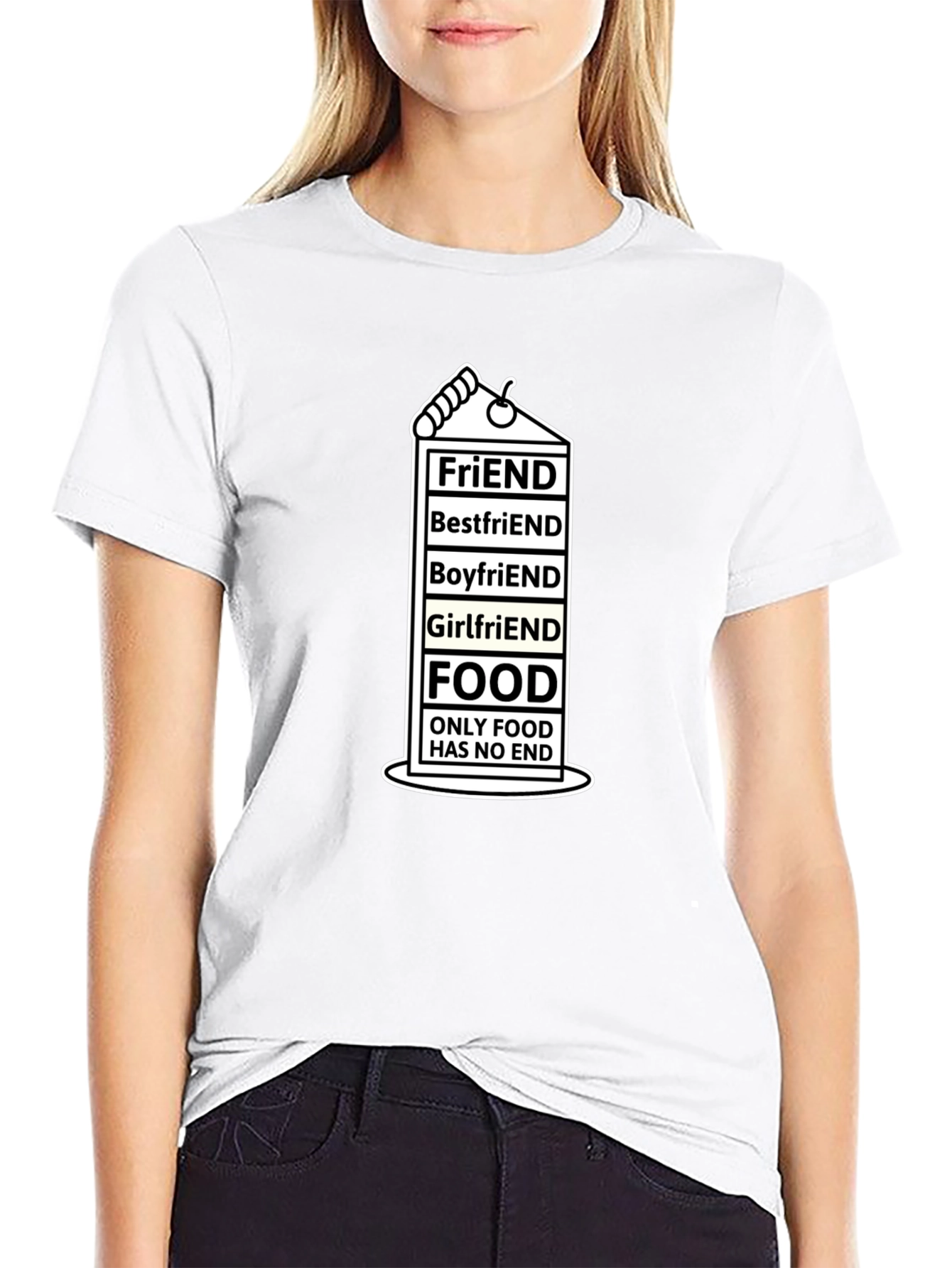 Food is Forever T-Shirt - Humor Tee