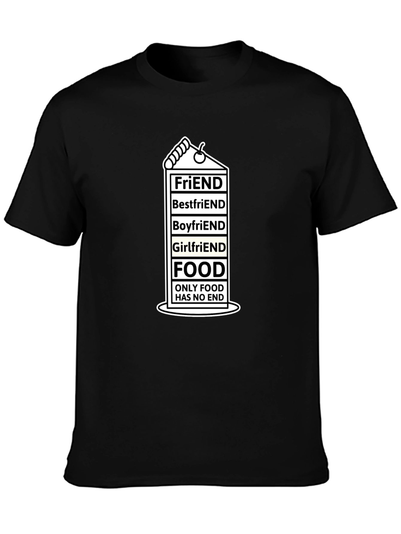 Food is Forever T-Shirt - Humor Tee