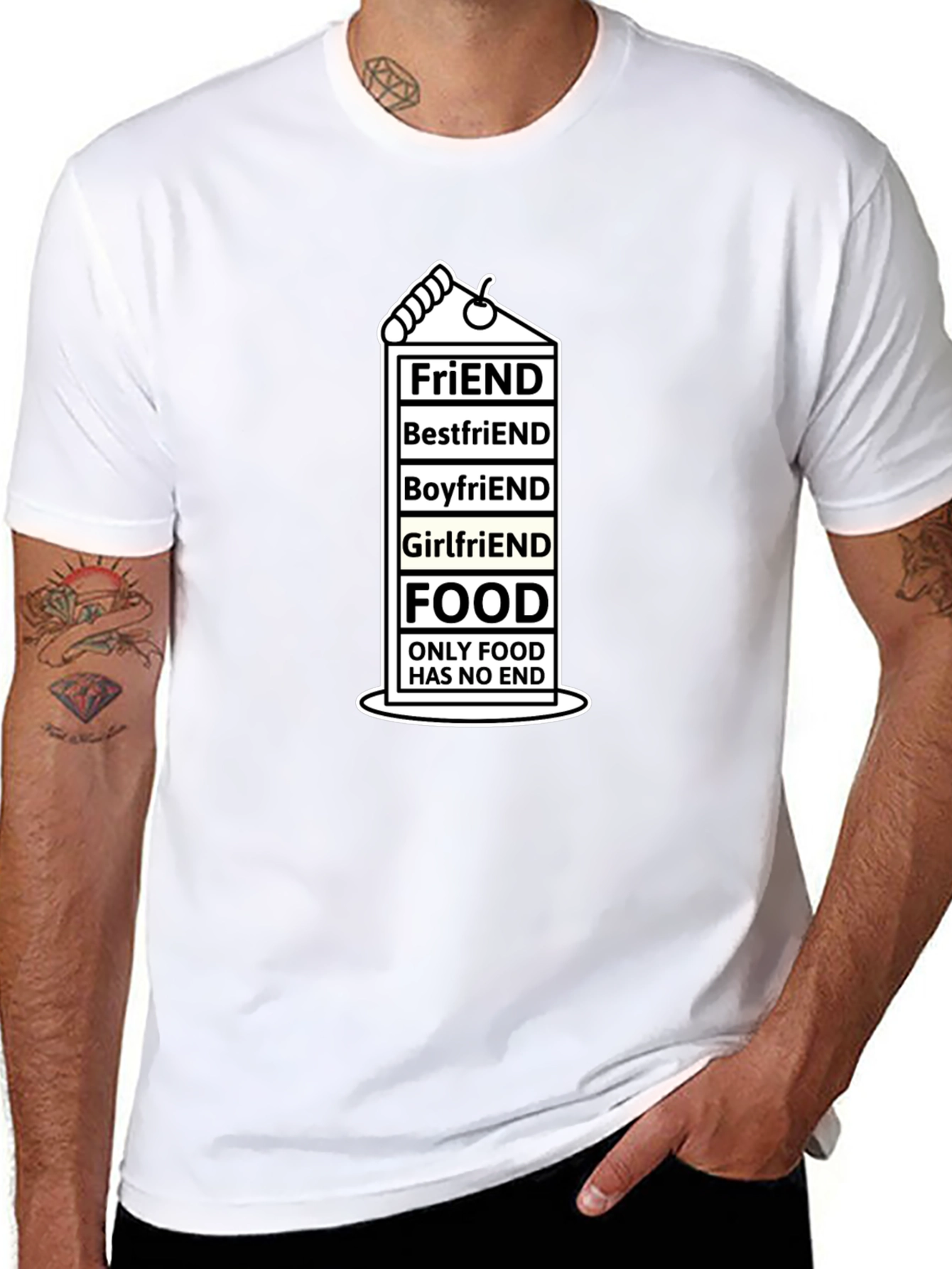 Food is Forever T-Shirt - Humor Tee