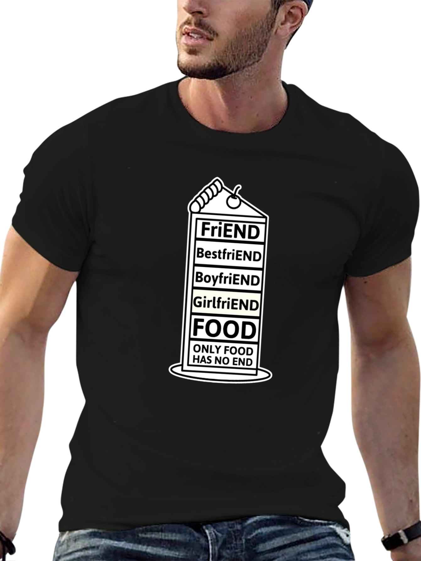 Food is Forever T-Shirt - Humor Tee