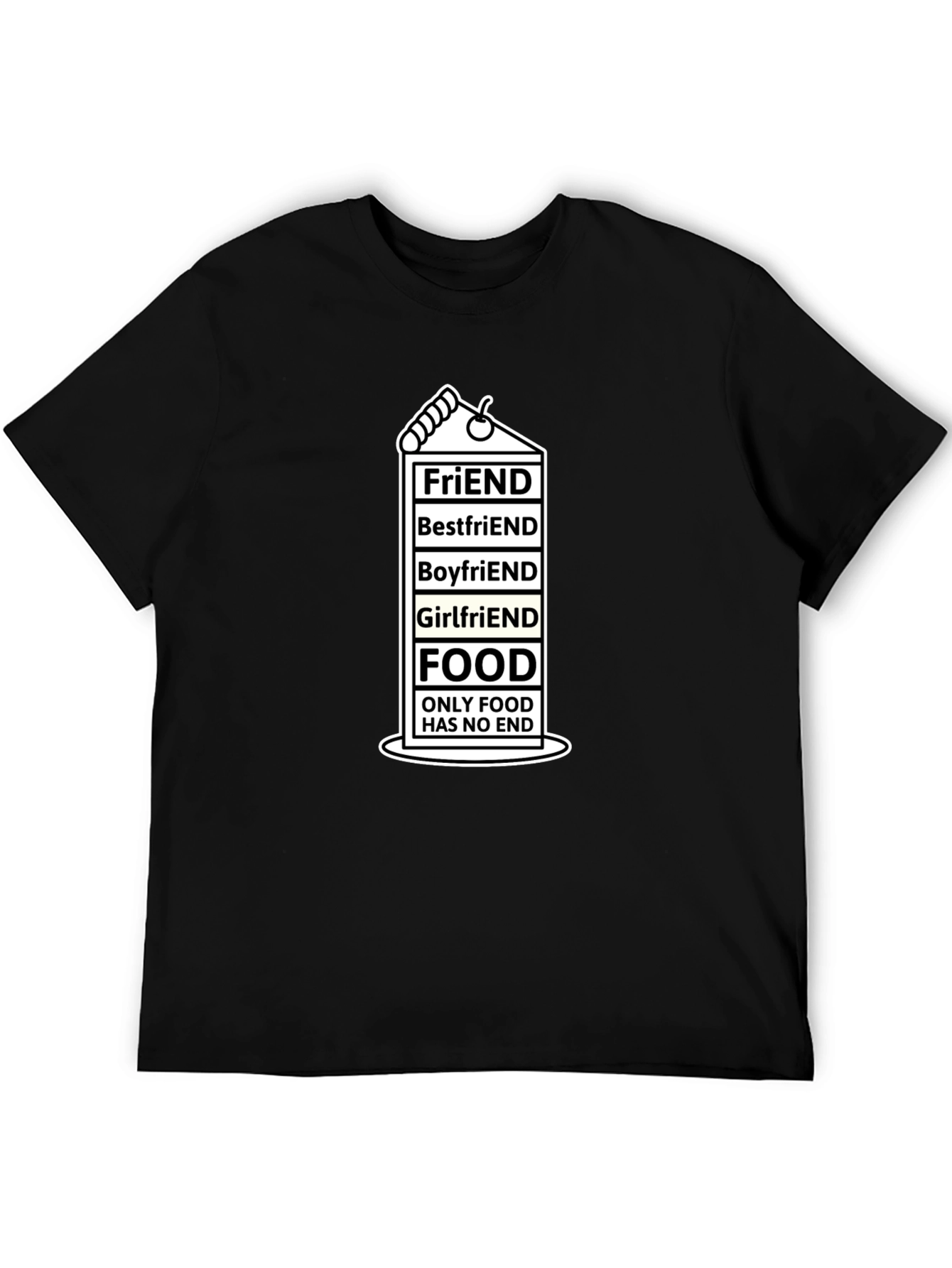 Food is Forever T-Shirt - Humor Tee