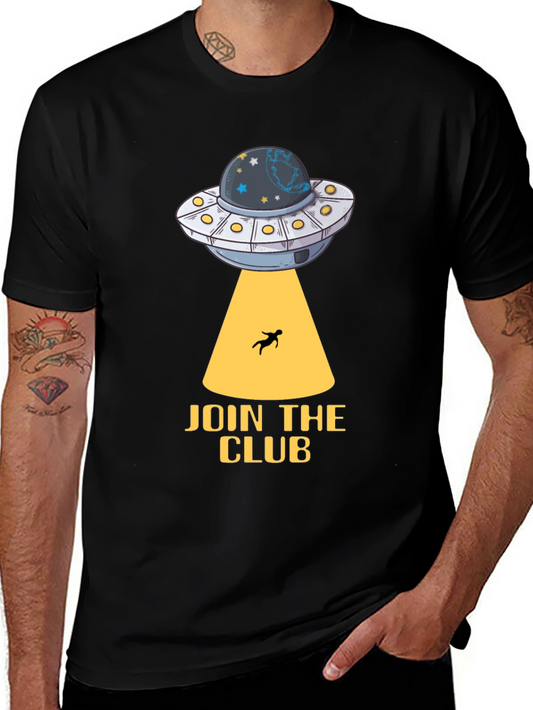 UFO Abduction Club Graphic T-Shirt