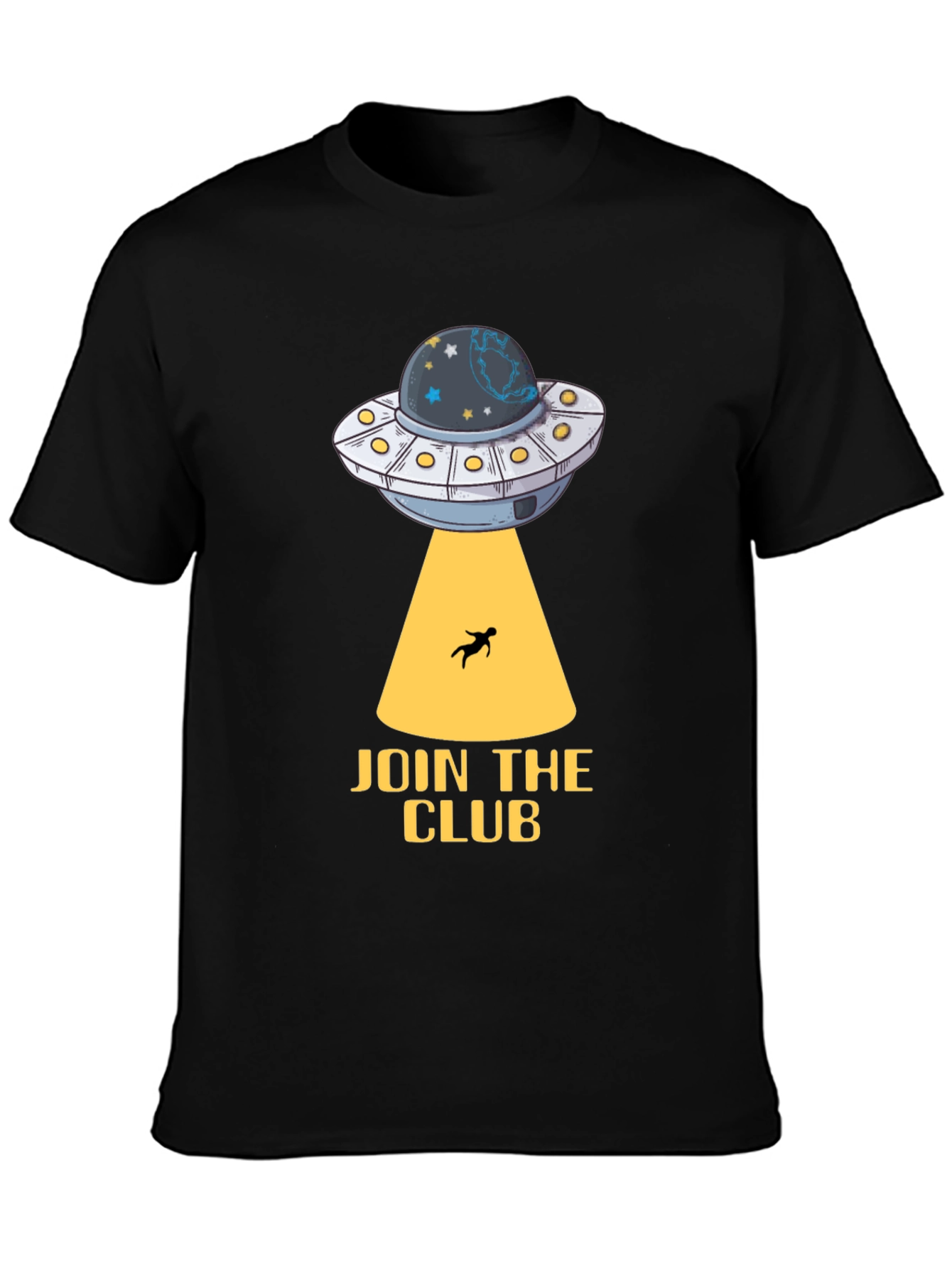 UFO Abduction Club Graphic T-Shirt