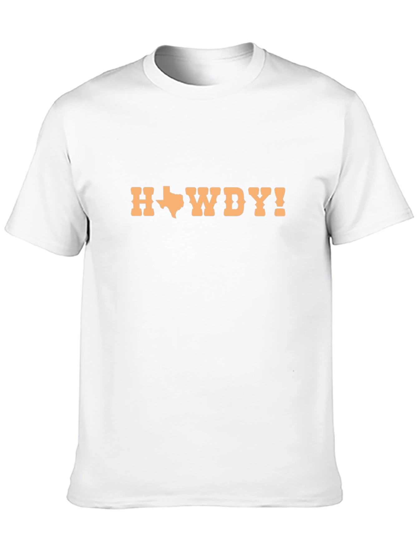 Texas Howdy Yall Mens Black T-Shirt