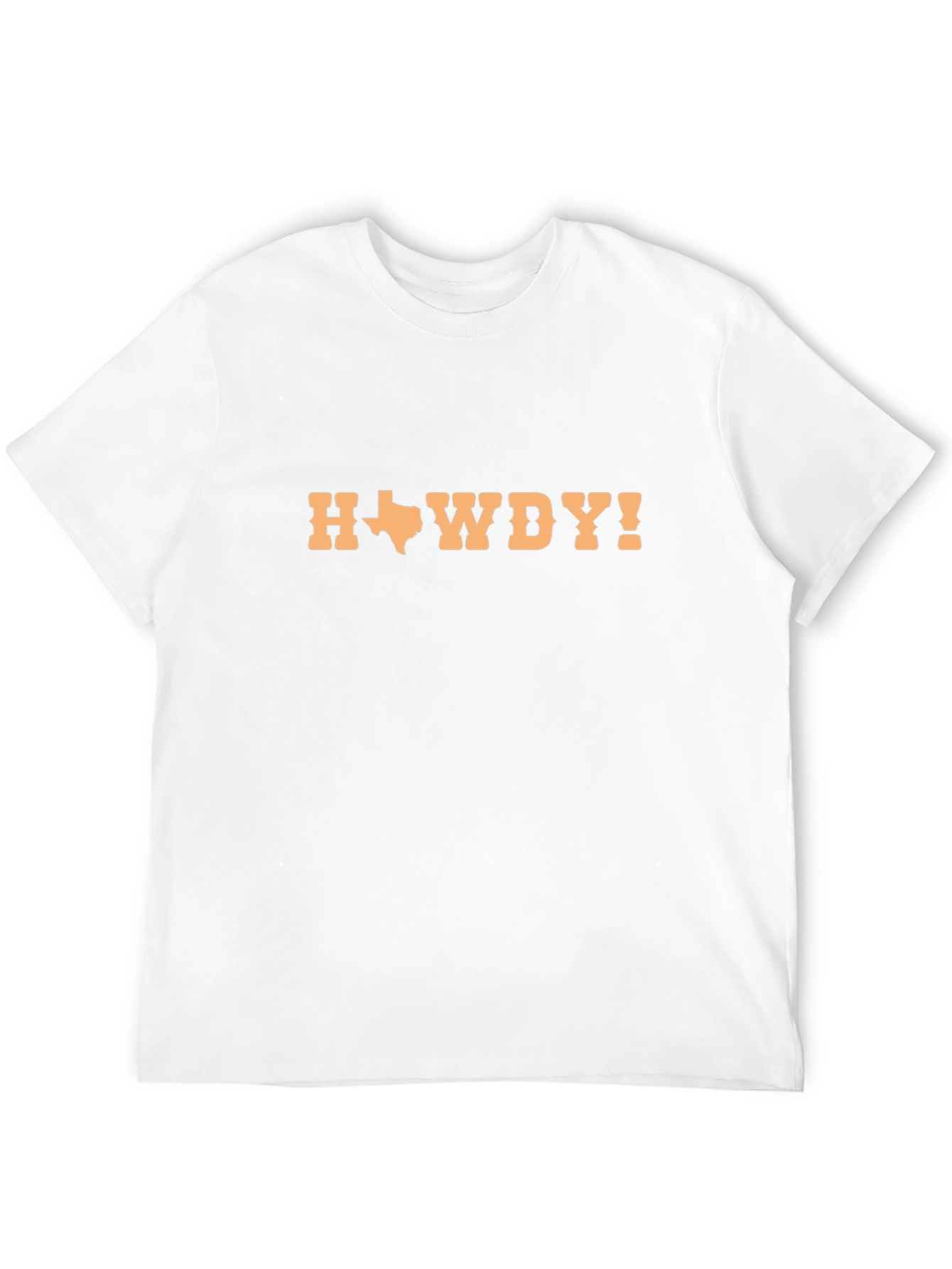 Texas Howdy Yall Mens Black T-Shirt
