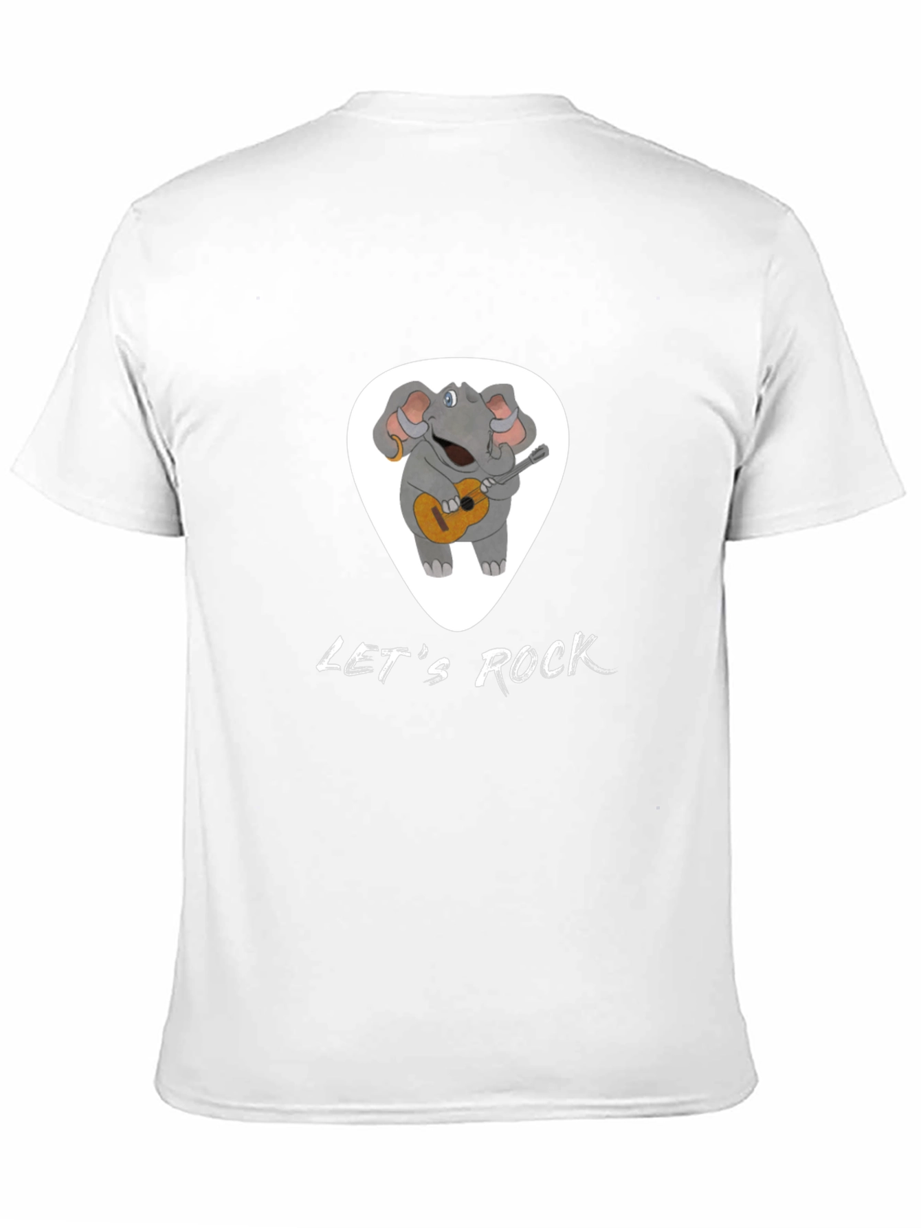 Lets Rock Elephant Graphic T-Shirt