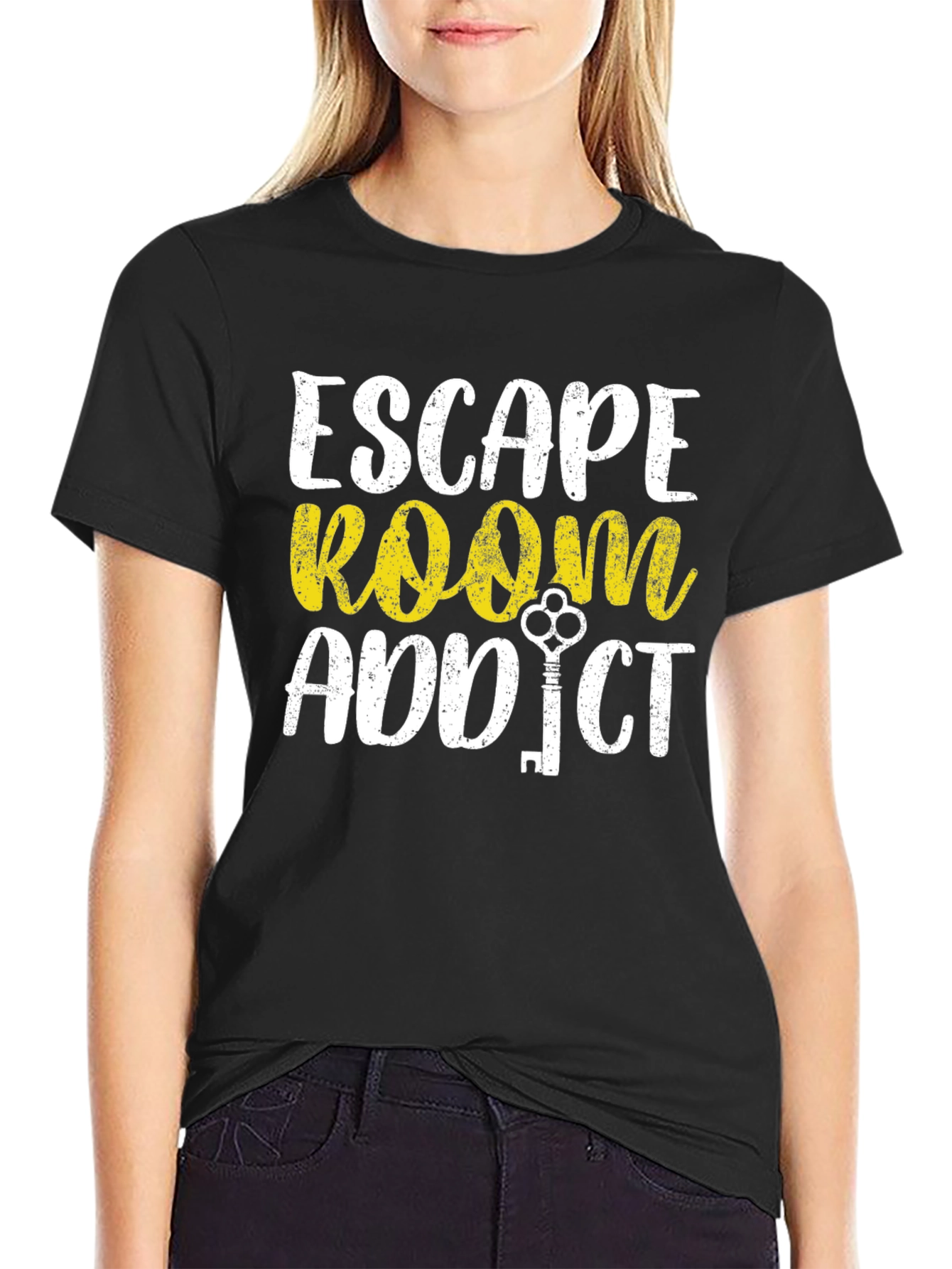 Escape Room Addict T-Shirt - Puzzle Solver Tee