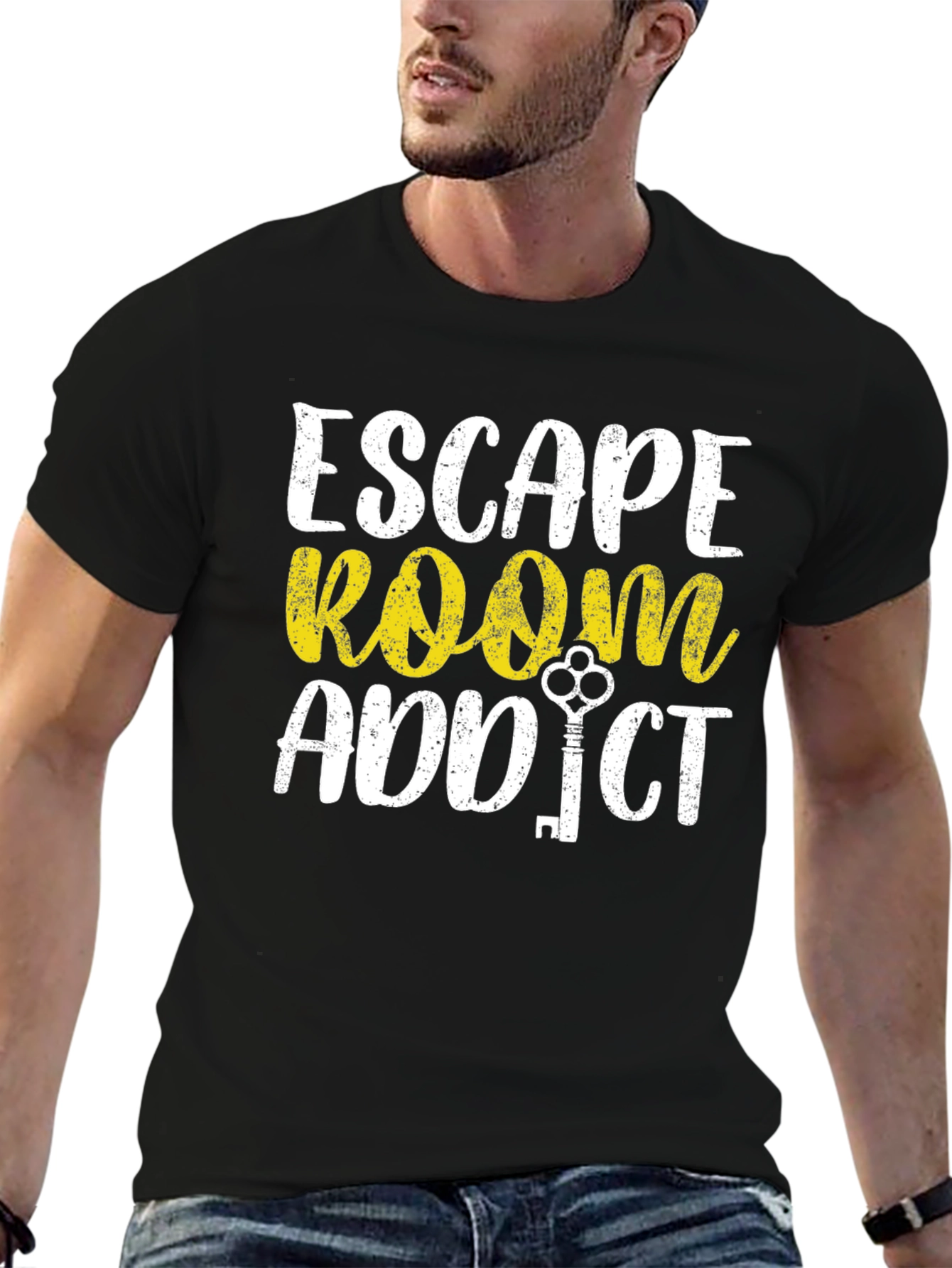 Escape Room Addict T-Shirt - Puzzle Solver Tee