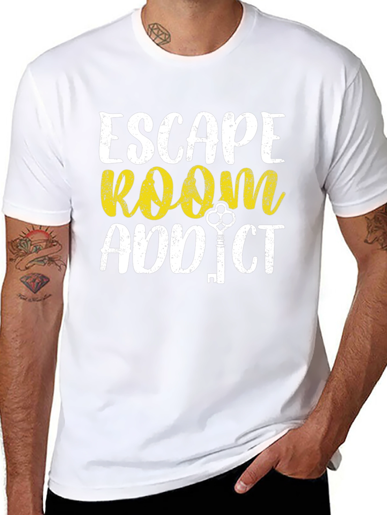 Escape Room Addict T-Shirt - Puzzle Solver Tee