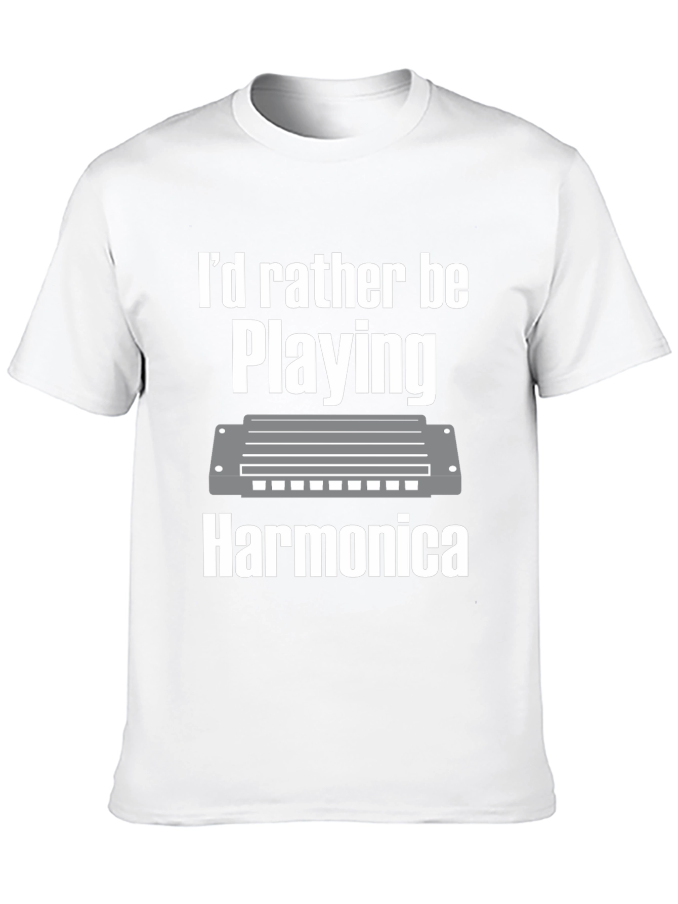 Harmonica Player T-Shirt
