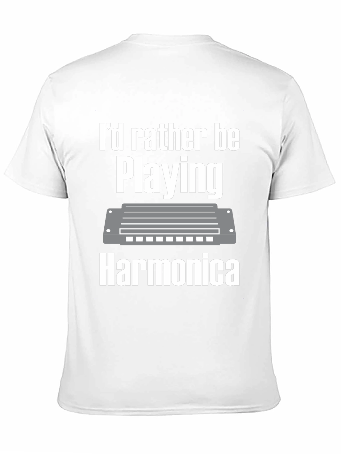 Harmonica Player T-Shirt