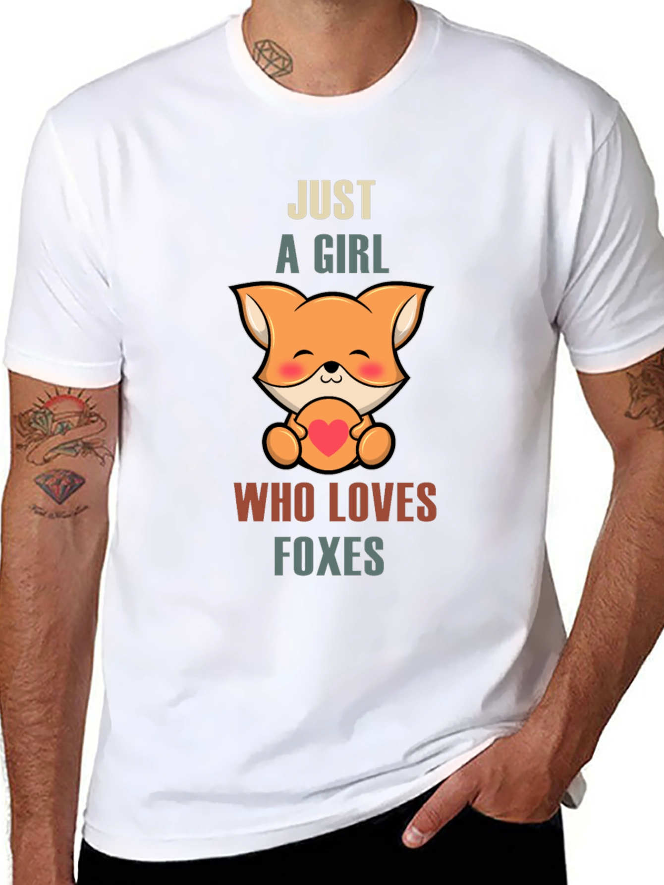 Cute Fox Lover Unisex T-Shirt