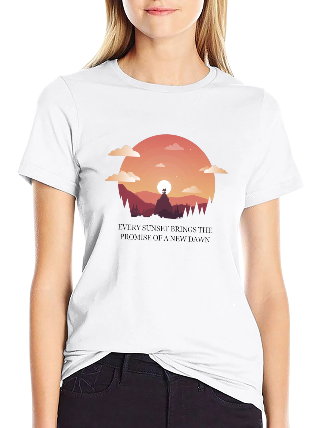 Sunset Promise Graphic Tee