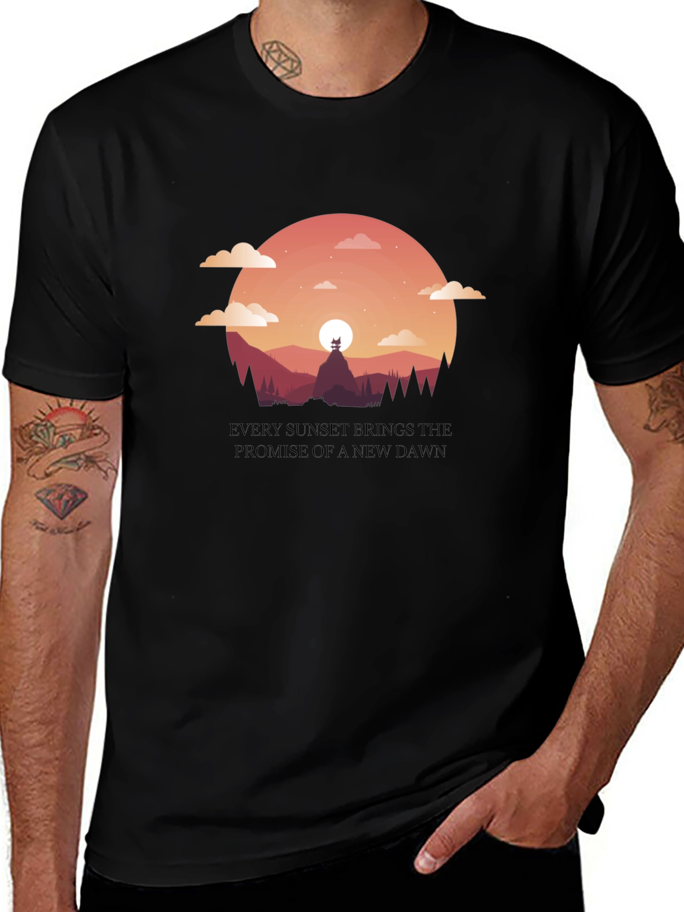 Sunset Promise Graphic Tee