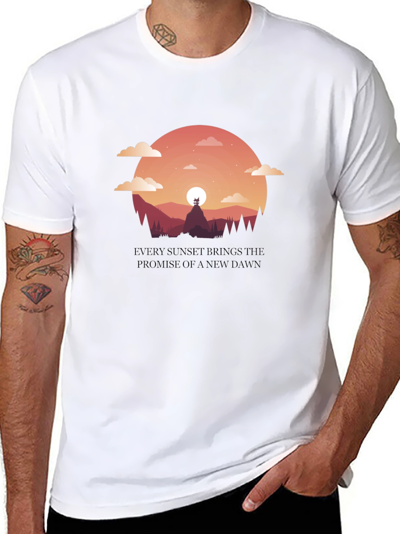 Sunset Promise Graphic Tee
